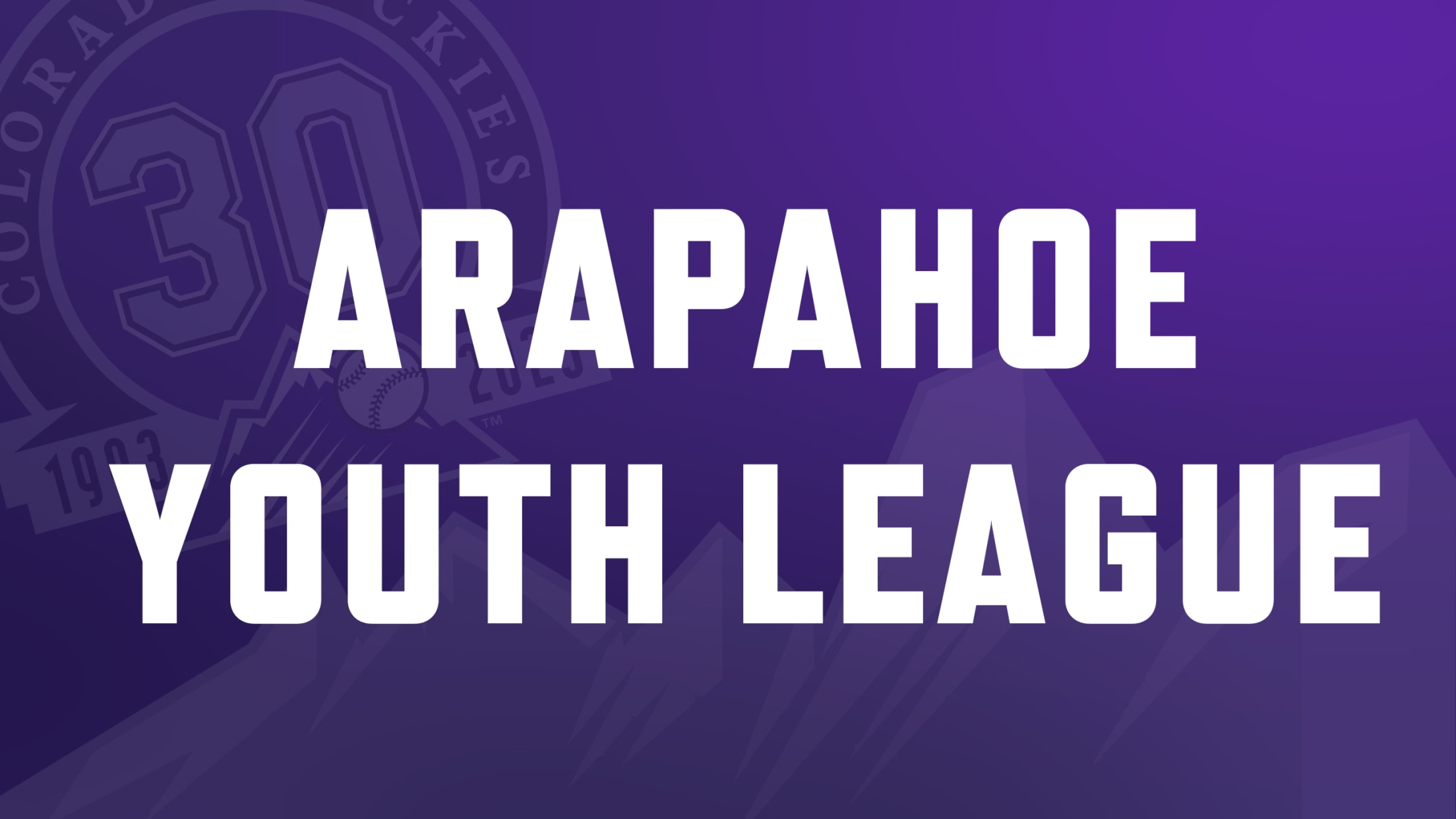 Arapahoe Youth Leagues