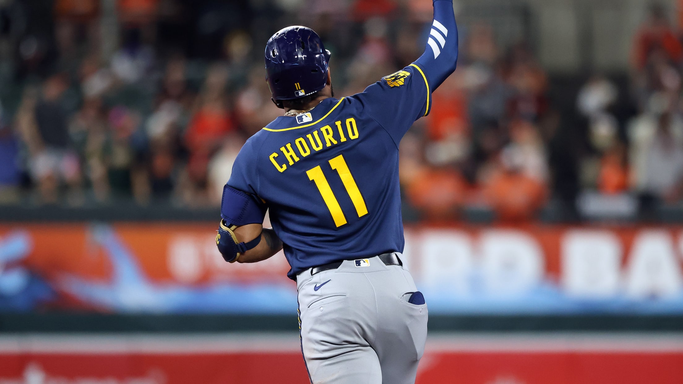 Jackson Chourio's three-run homer (24) 