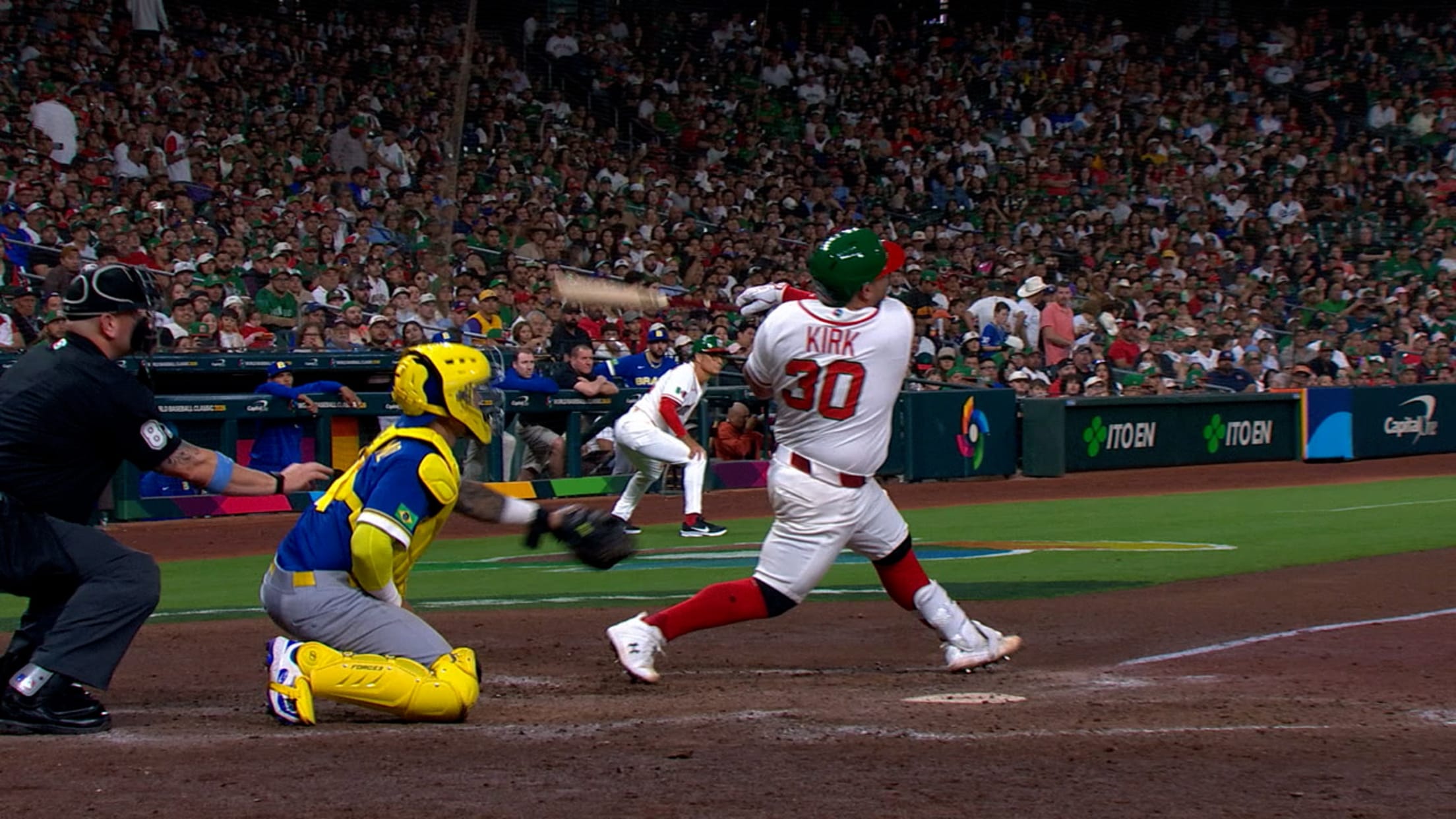 HR de 3 carreras de Alejandro Kirk