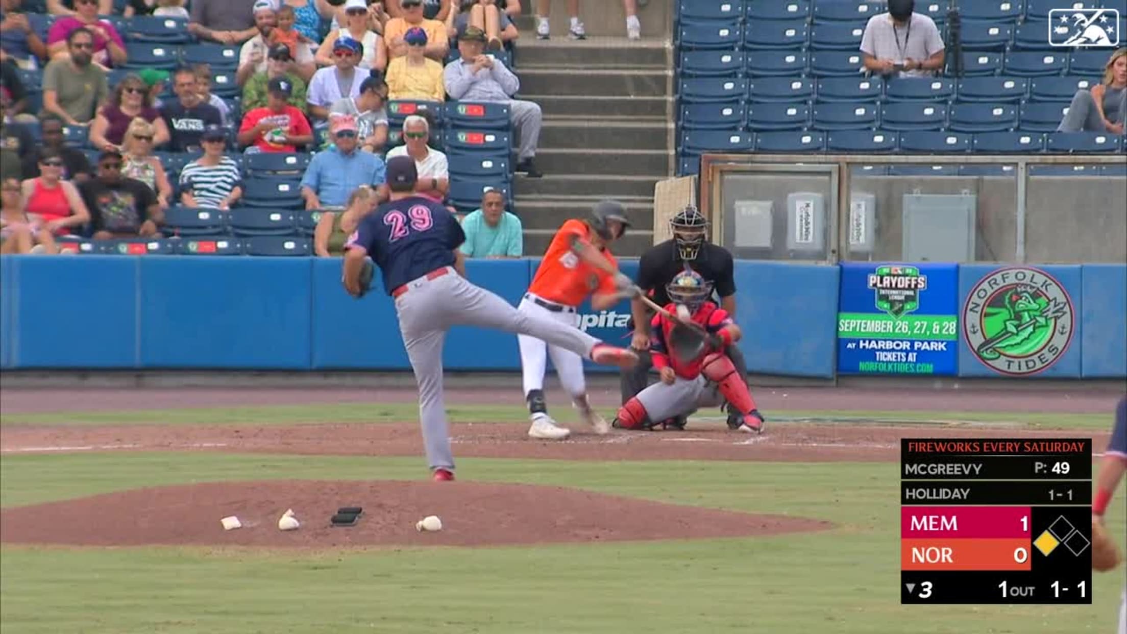 Jackson Holliday's RBI triple, 05/17/2023