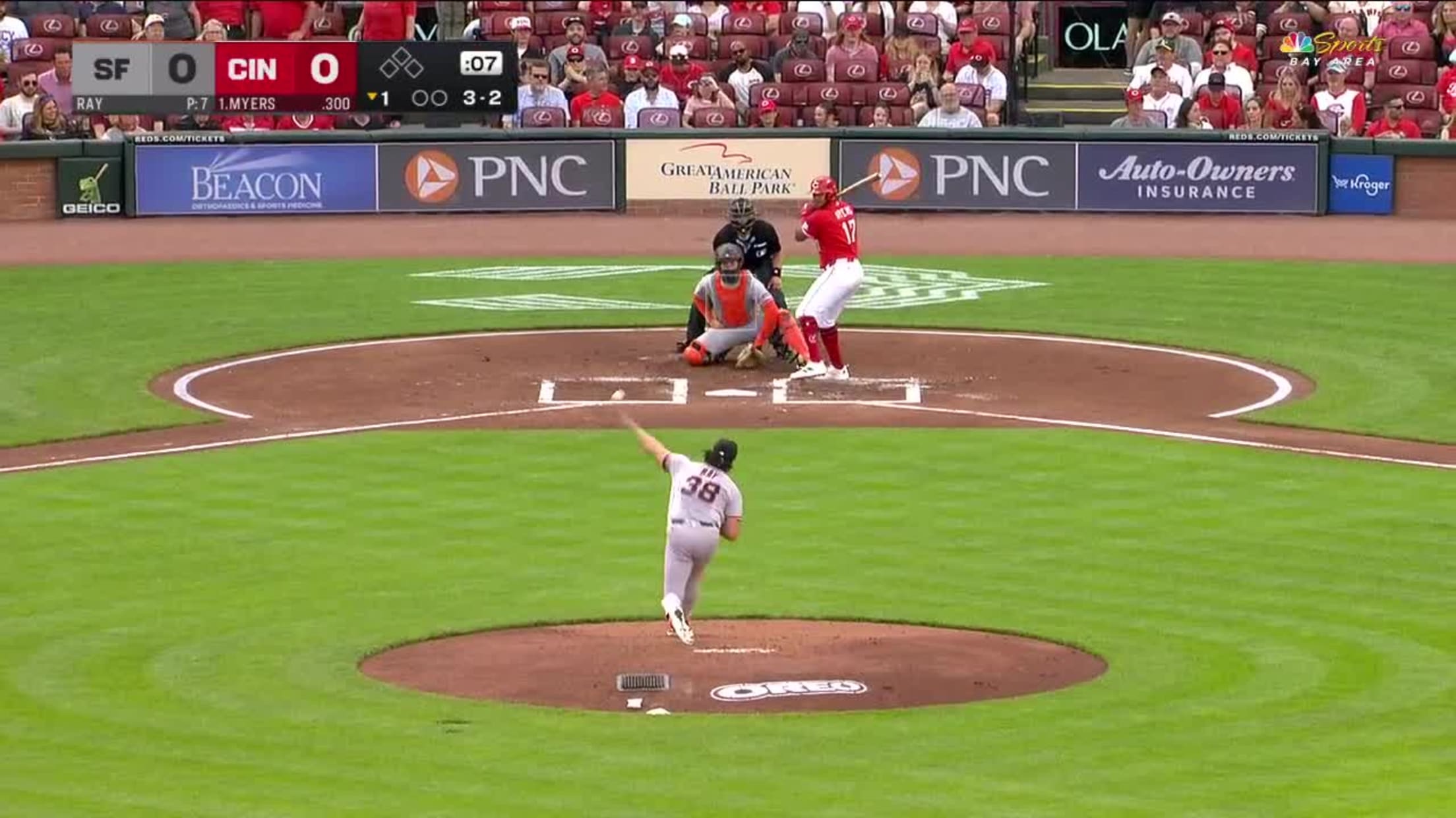 Robbie Ray's first strikeout