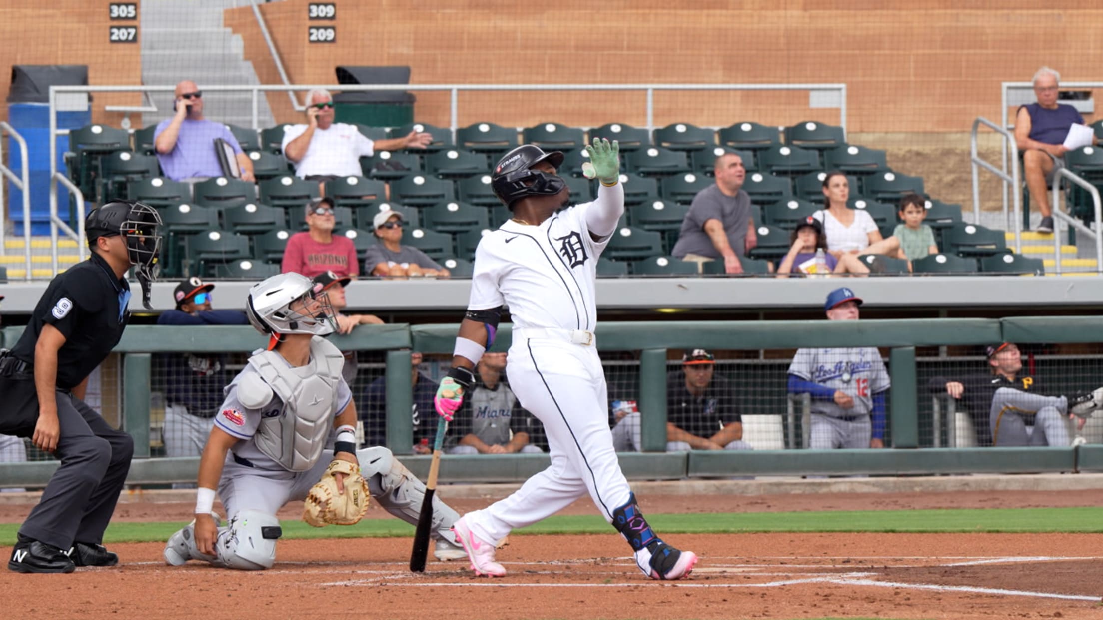 Zyhir Hope's two-run homer