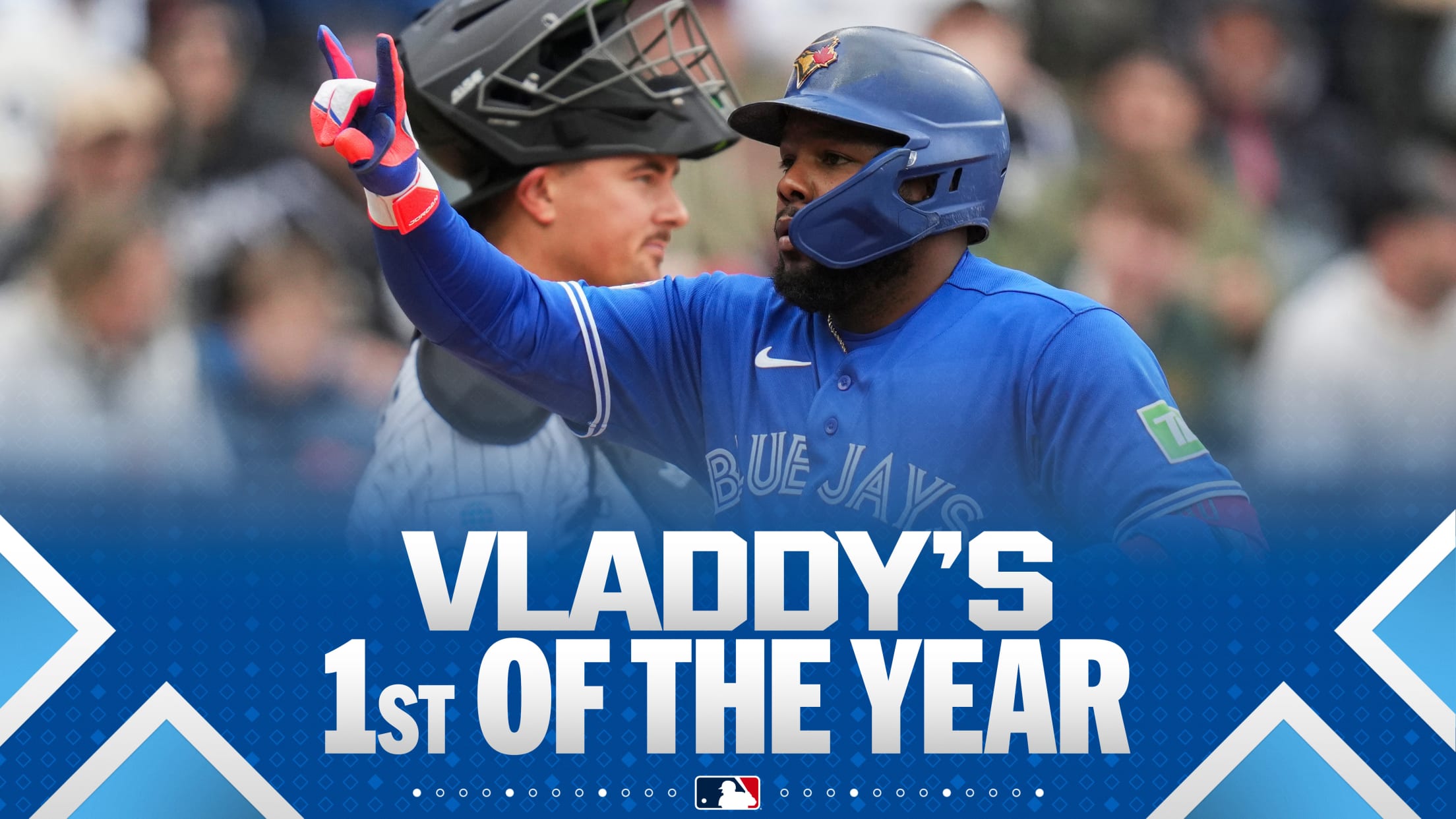 Vladimir Guerrero Jr.'s first homer of the season