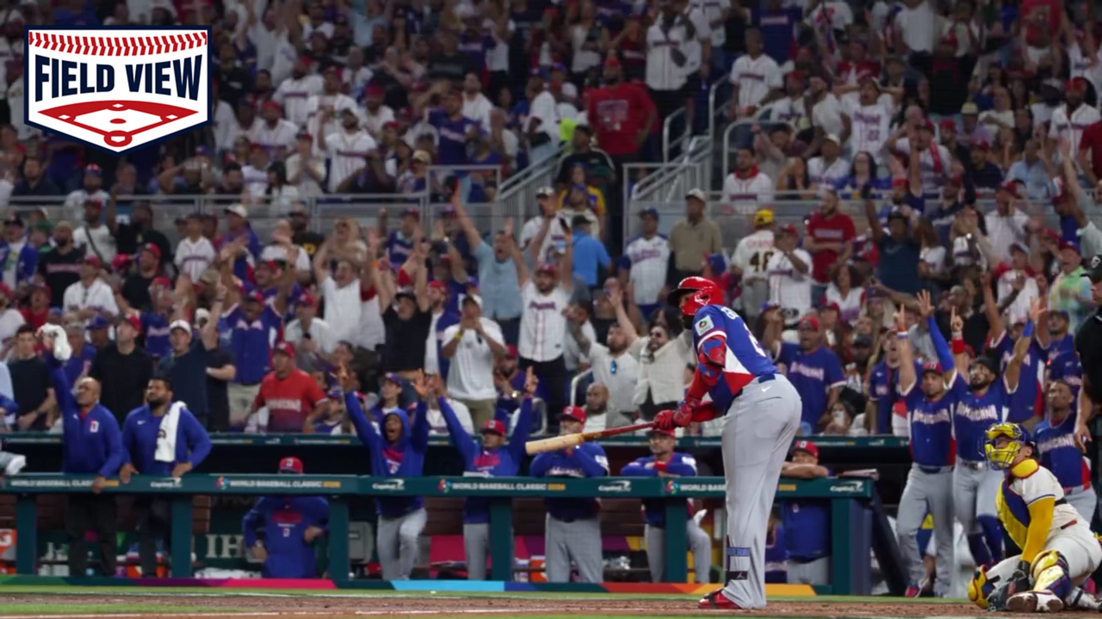 Vista de campo: Vladimir Guerrero Jr. pega jonrón