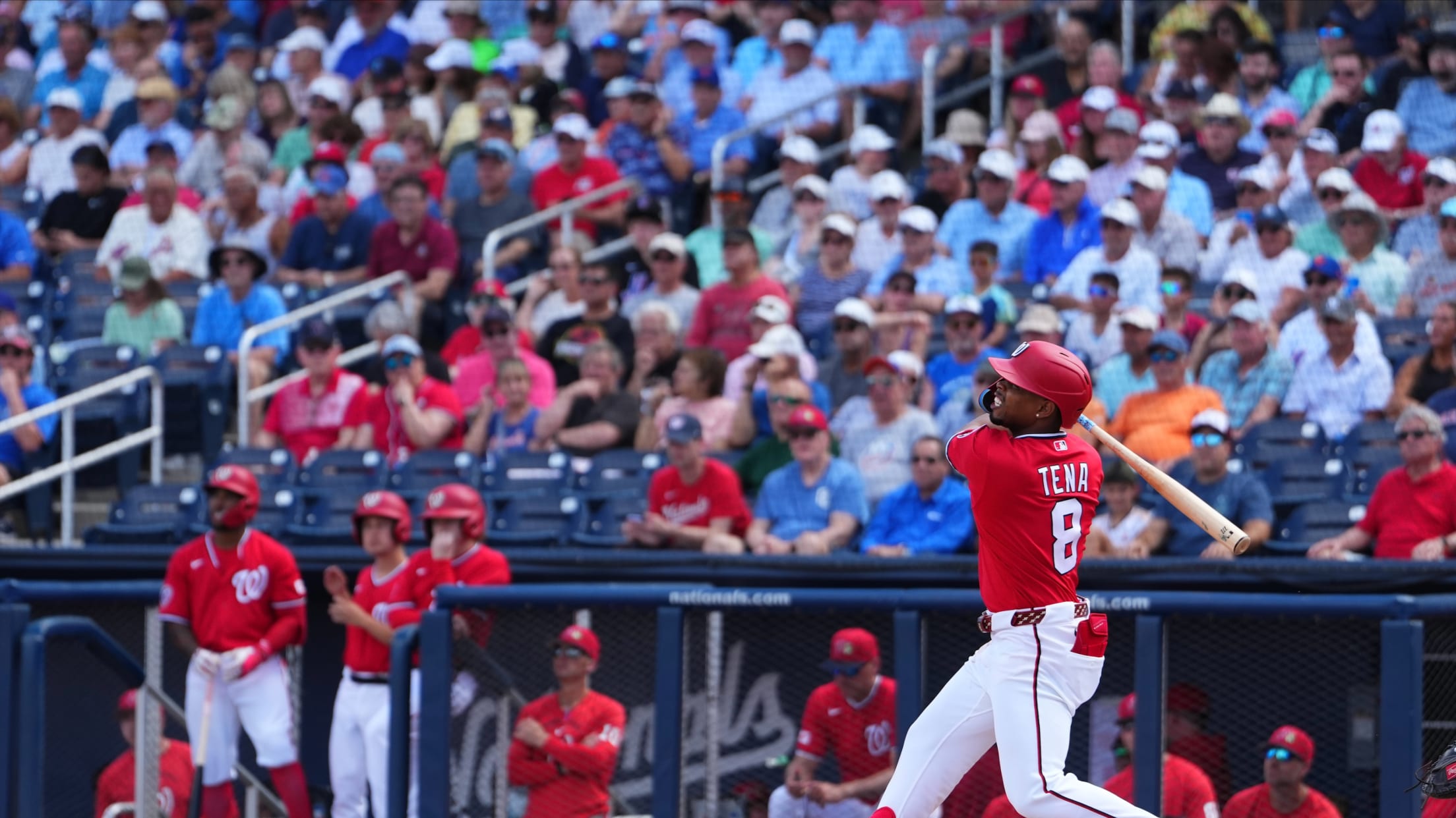 José Tena's two-run home run