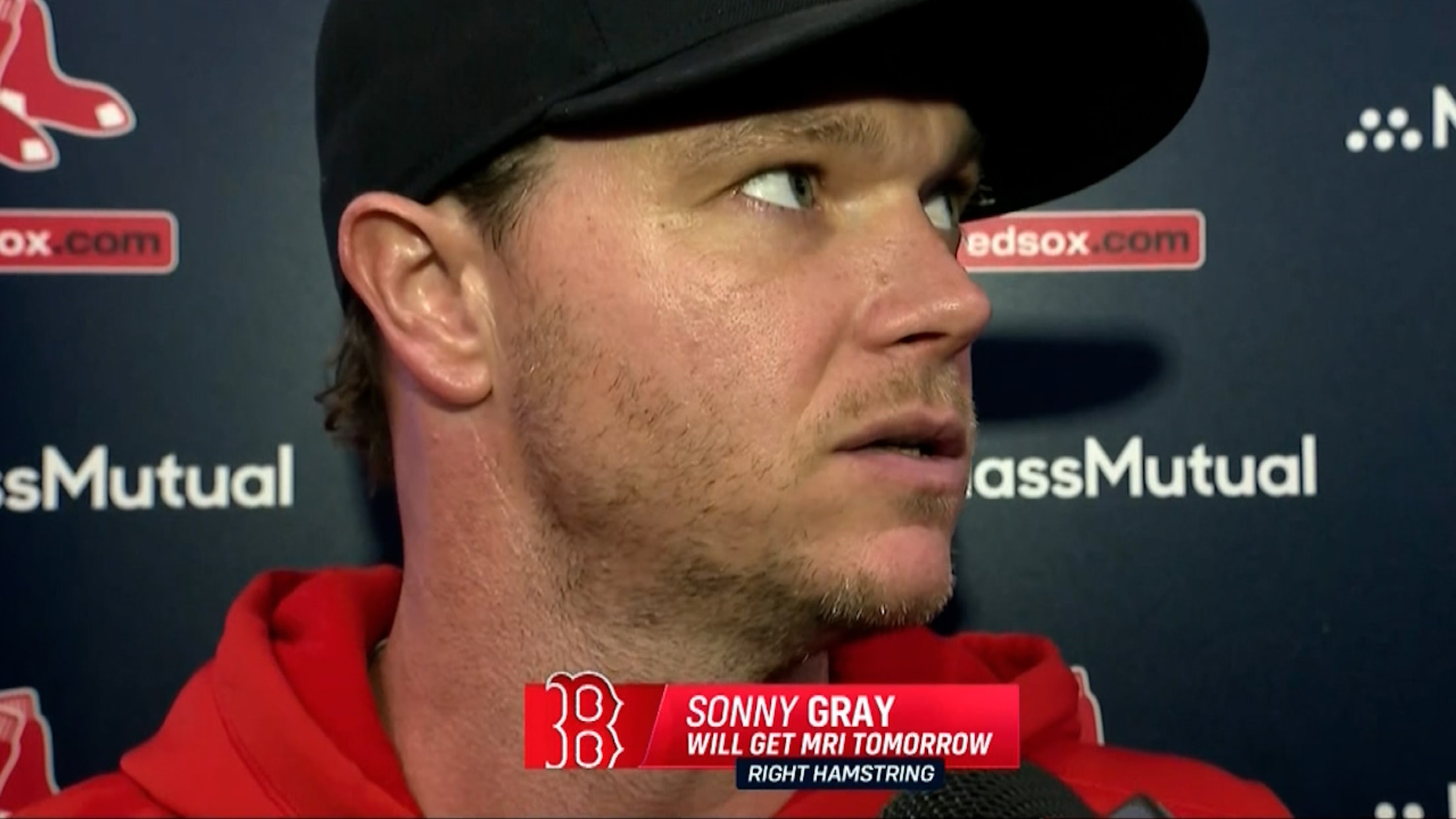 Sonny Gray on leaving his start early with an injury