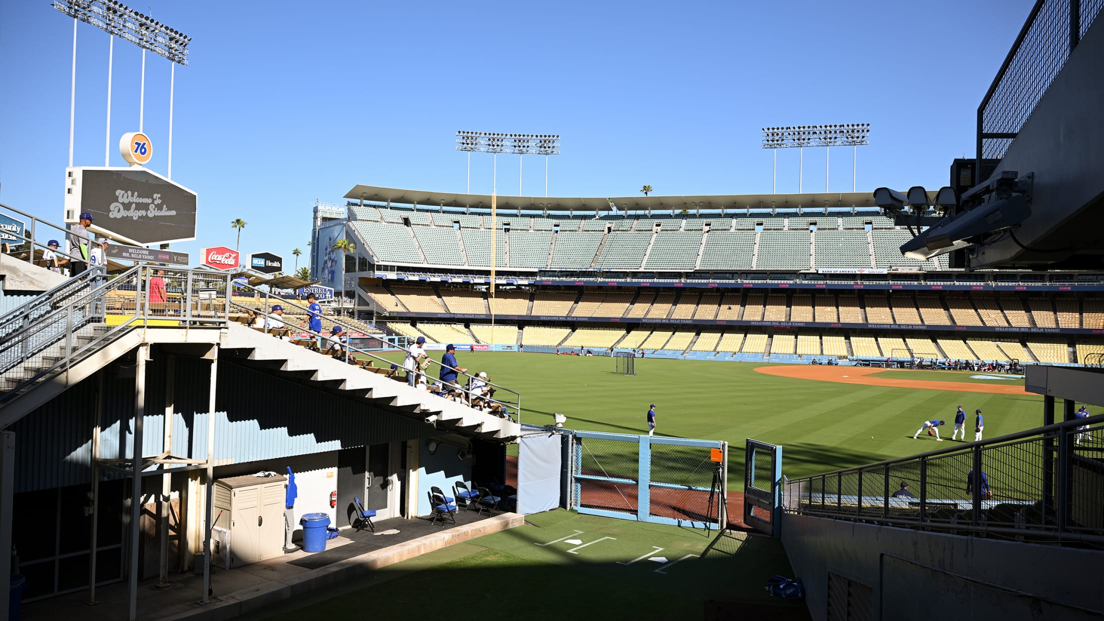 Dodgers Bullpen at Dodger Stadium | Los Angeles Dodgers