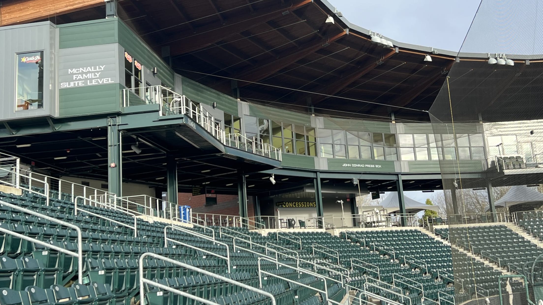 Explore PK Park home of the Eugene Emeralds Flame Burger