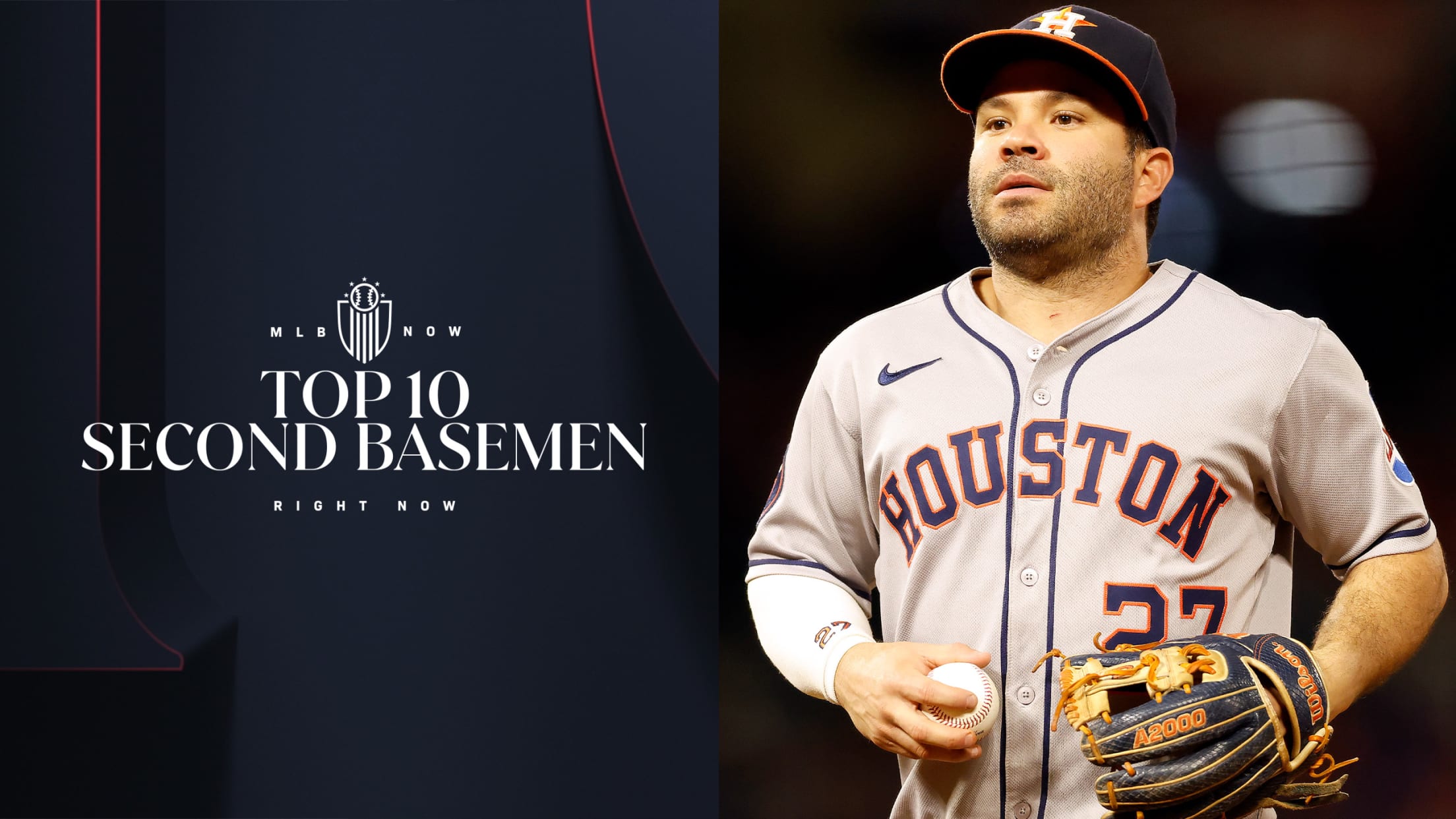 10 mejores segunda bases: José  Altuve