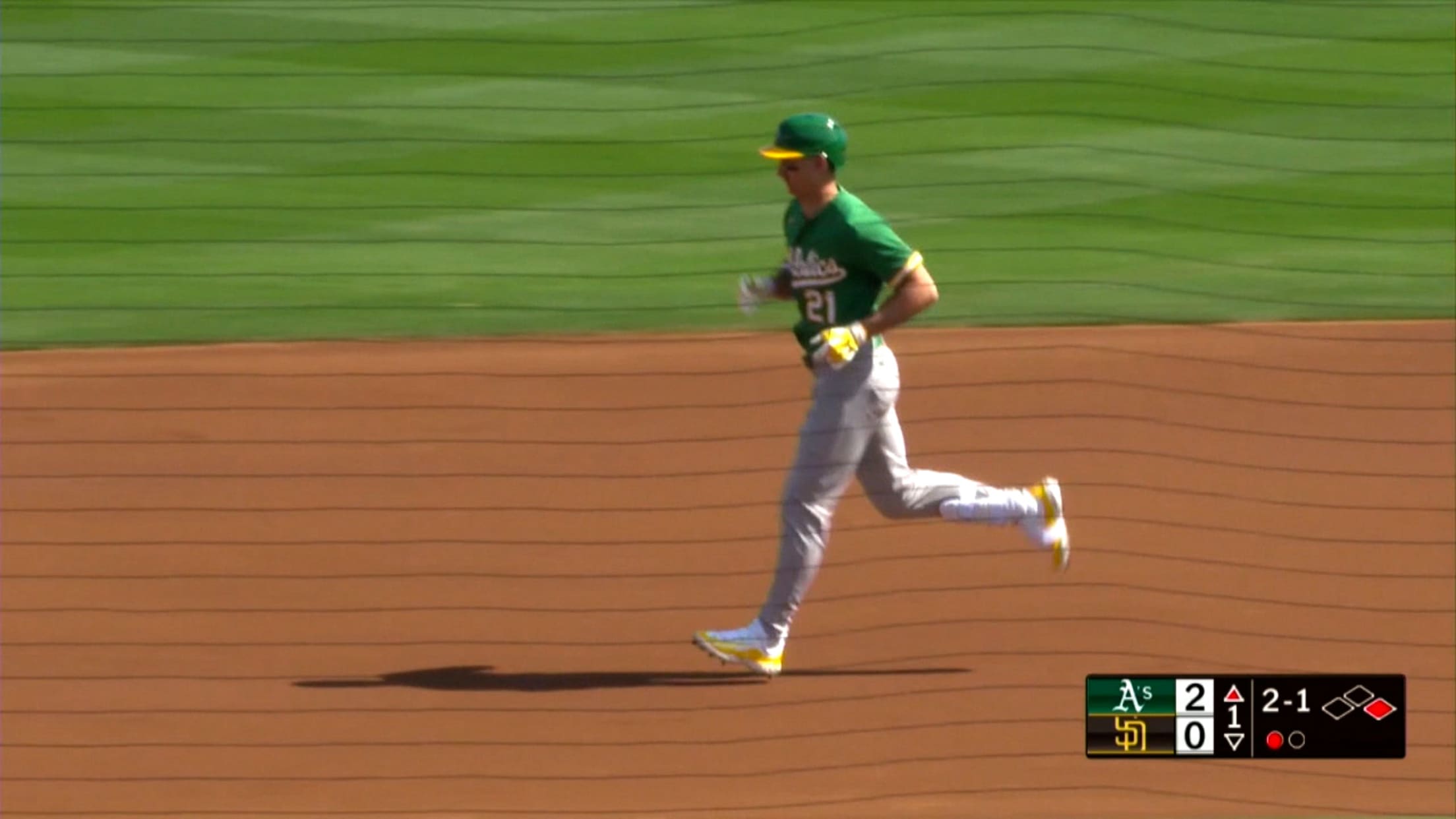 Tyler Soderstrom's two run home run