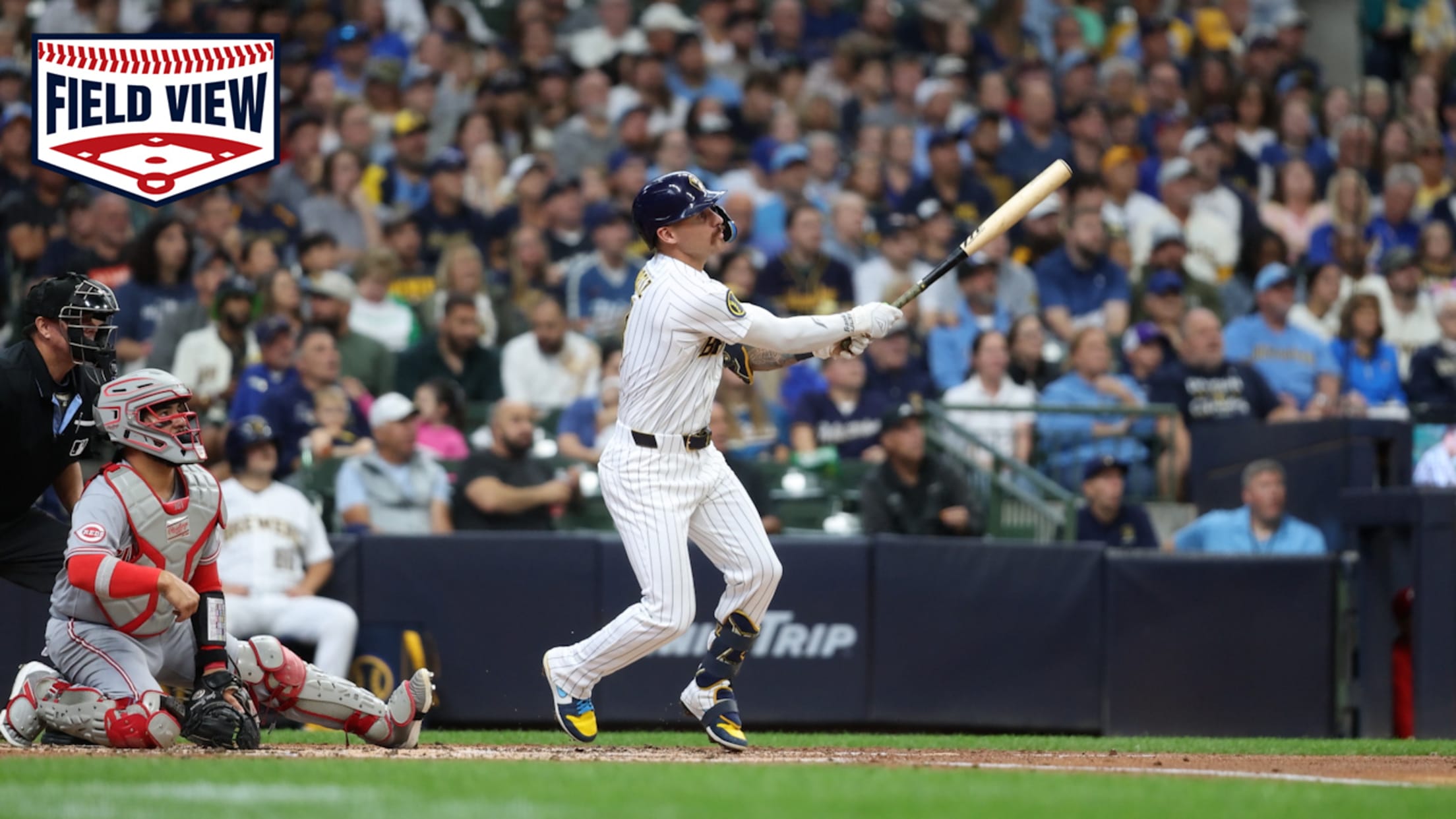 Field View: Joey Ortiz two-run home run
