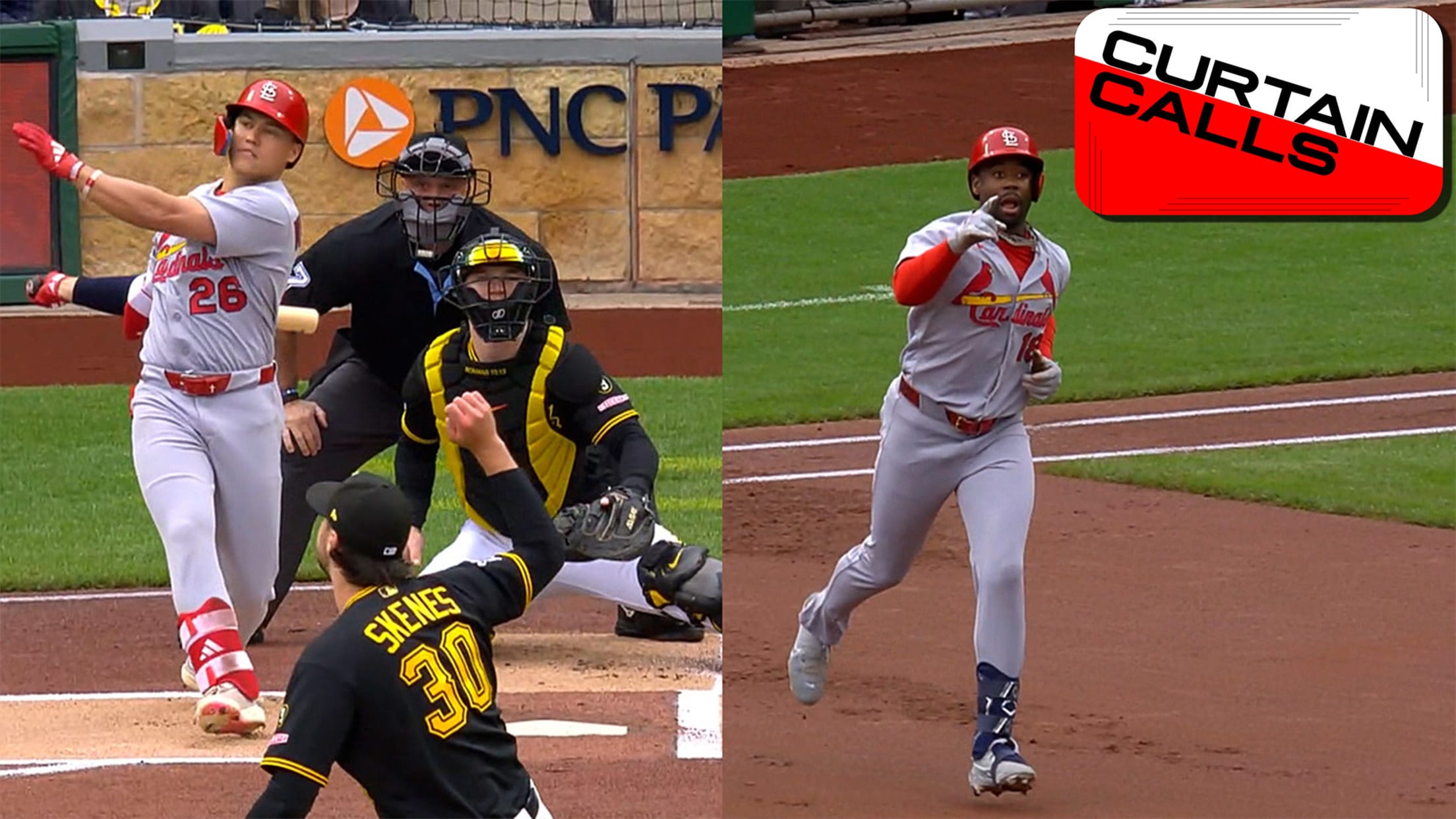 JJ Wetherholt, Jordan Walker homer off Skenes in 1st