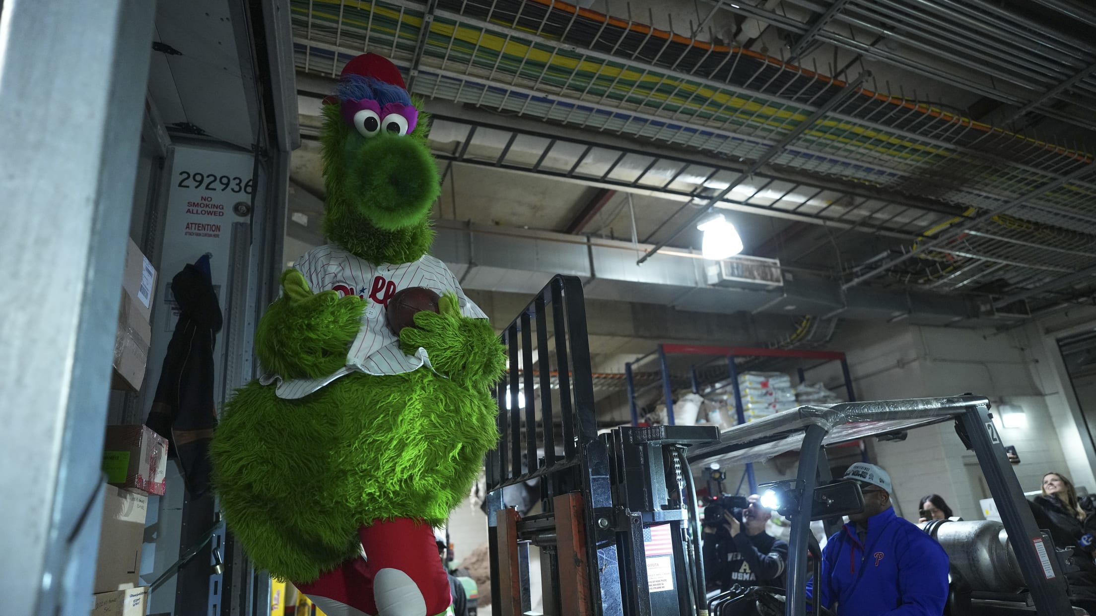 Scenes from Phillies Truck Day