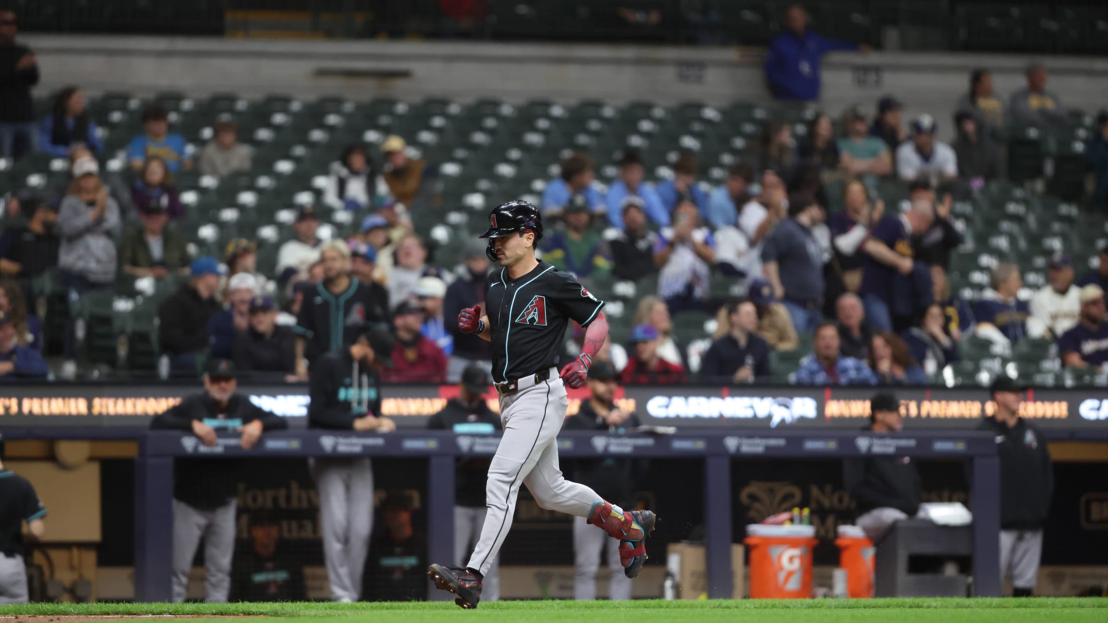 Ketel Marte, Corbin Carroll's back-to-back homers