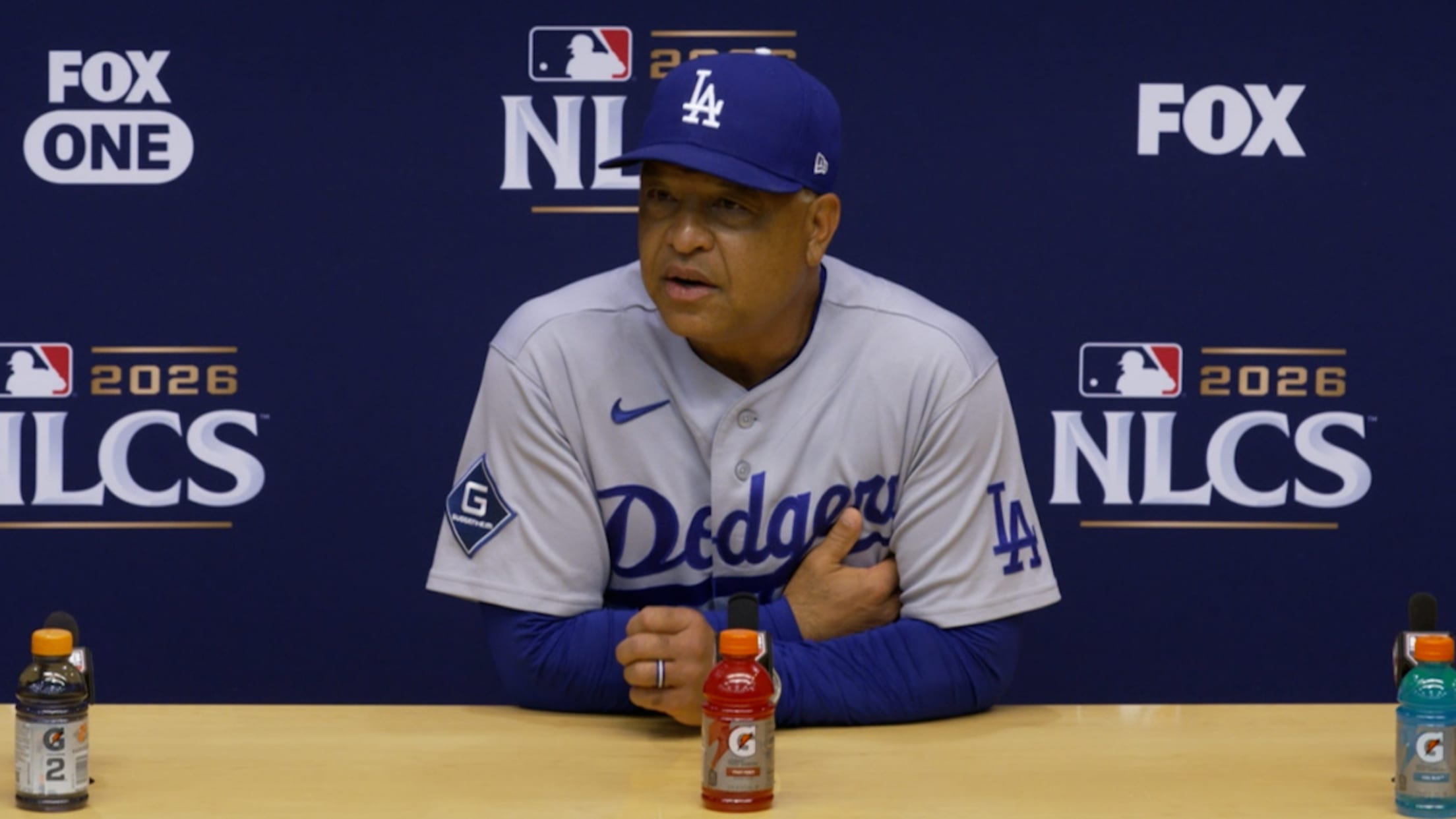 Dave Roberts on NLCS Game 1, pitching matchup