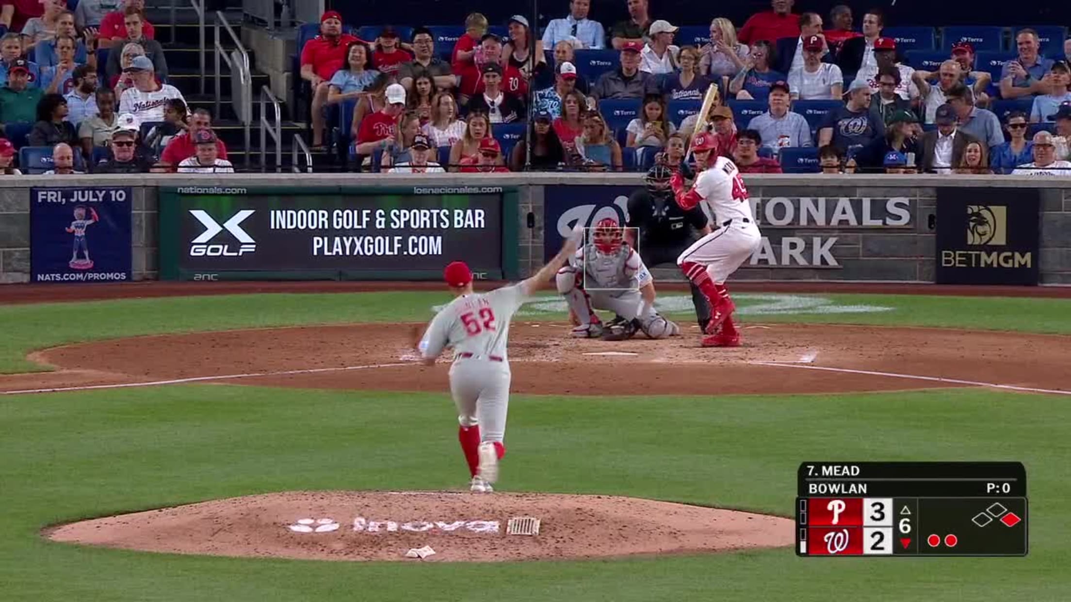 Curtis Mead's two-run home run (13)