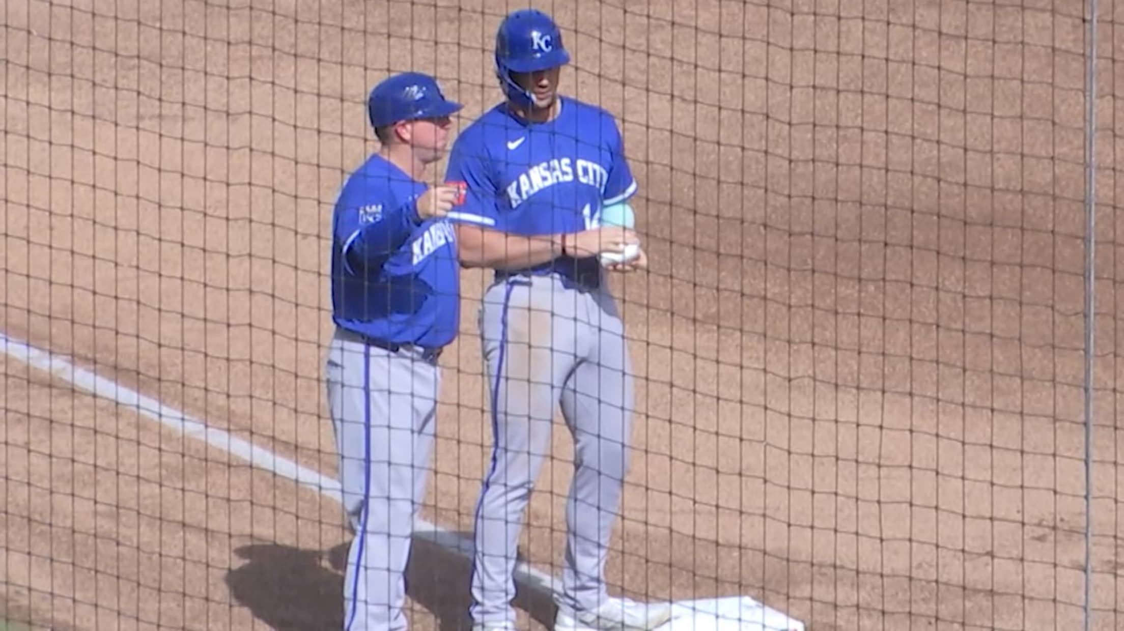 Jac Caglianone's 120.2 mph double drives in two runs