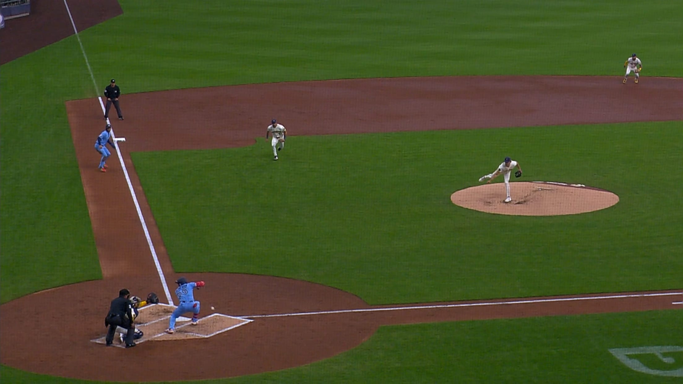 Tyler Heineman's sacrifice bunt