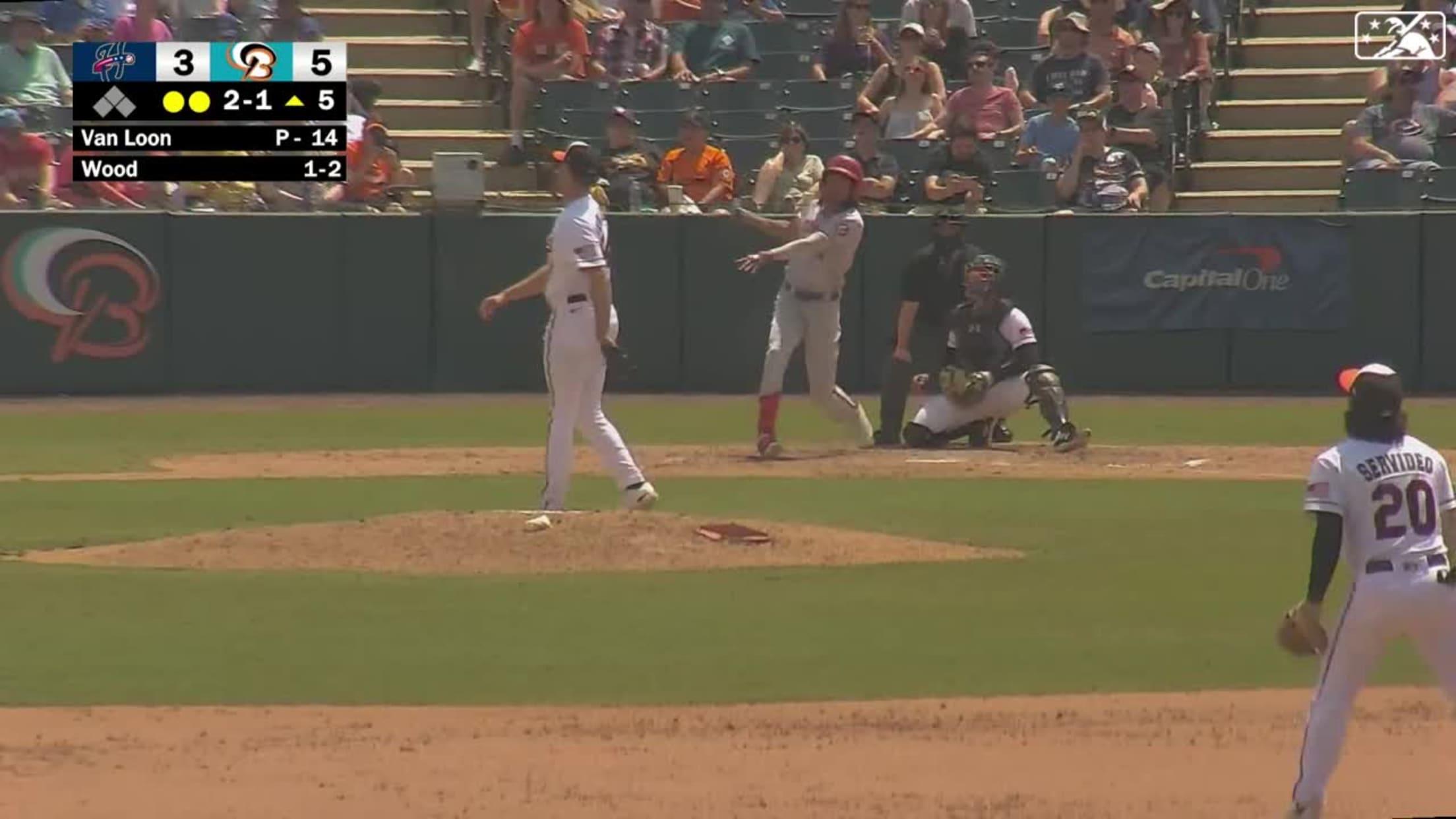 James Wood's solo home run