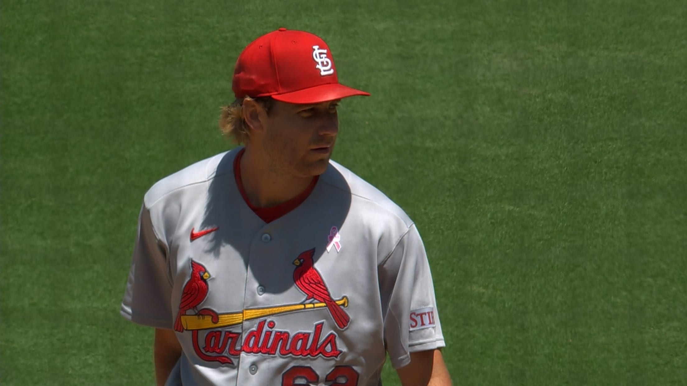 Kyle Leahy fans Fernando Tatis Jr.