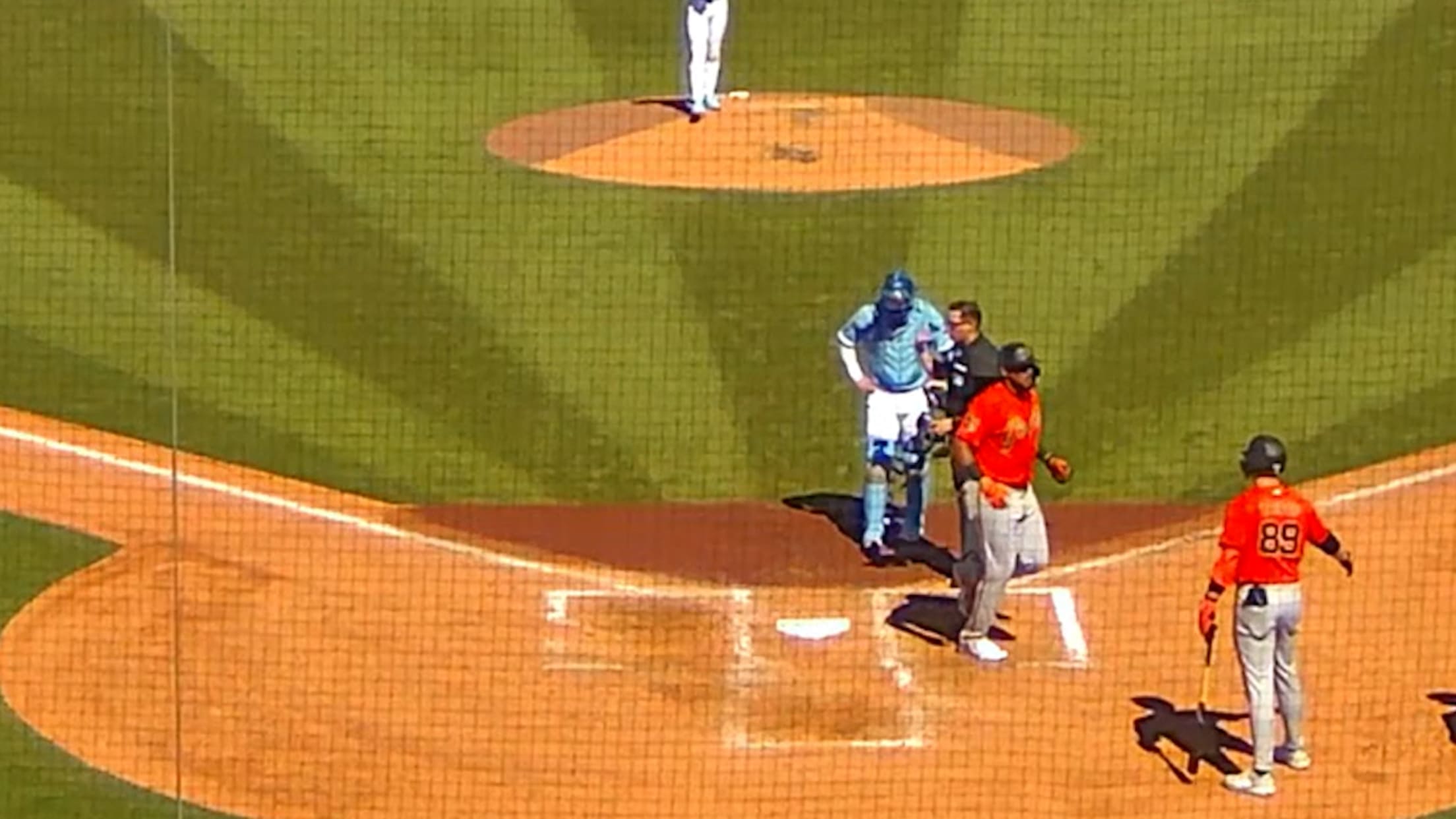 Jerar Enarnacion's first homer of spring