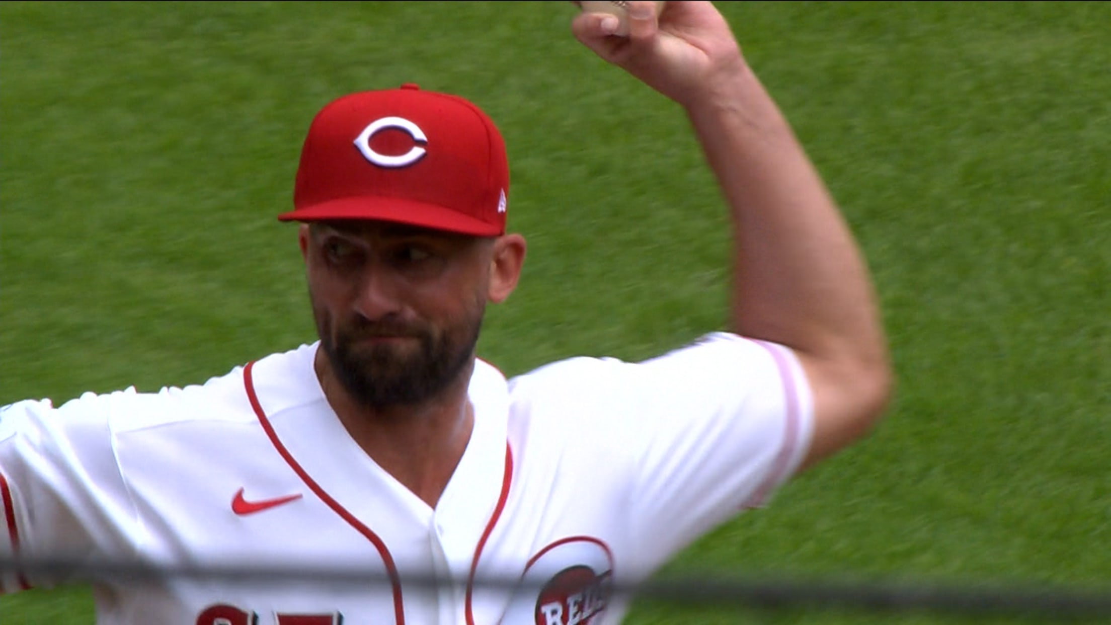 Kent Emanuel strikes out Jordan Walker