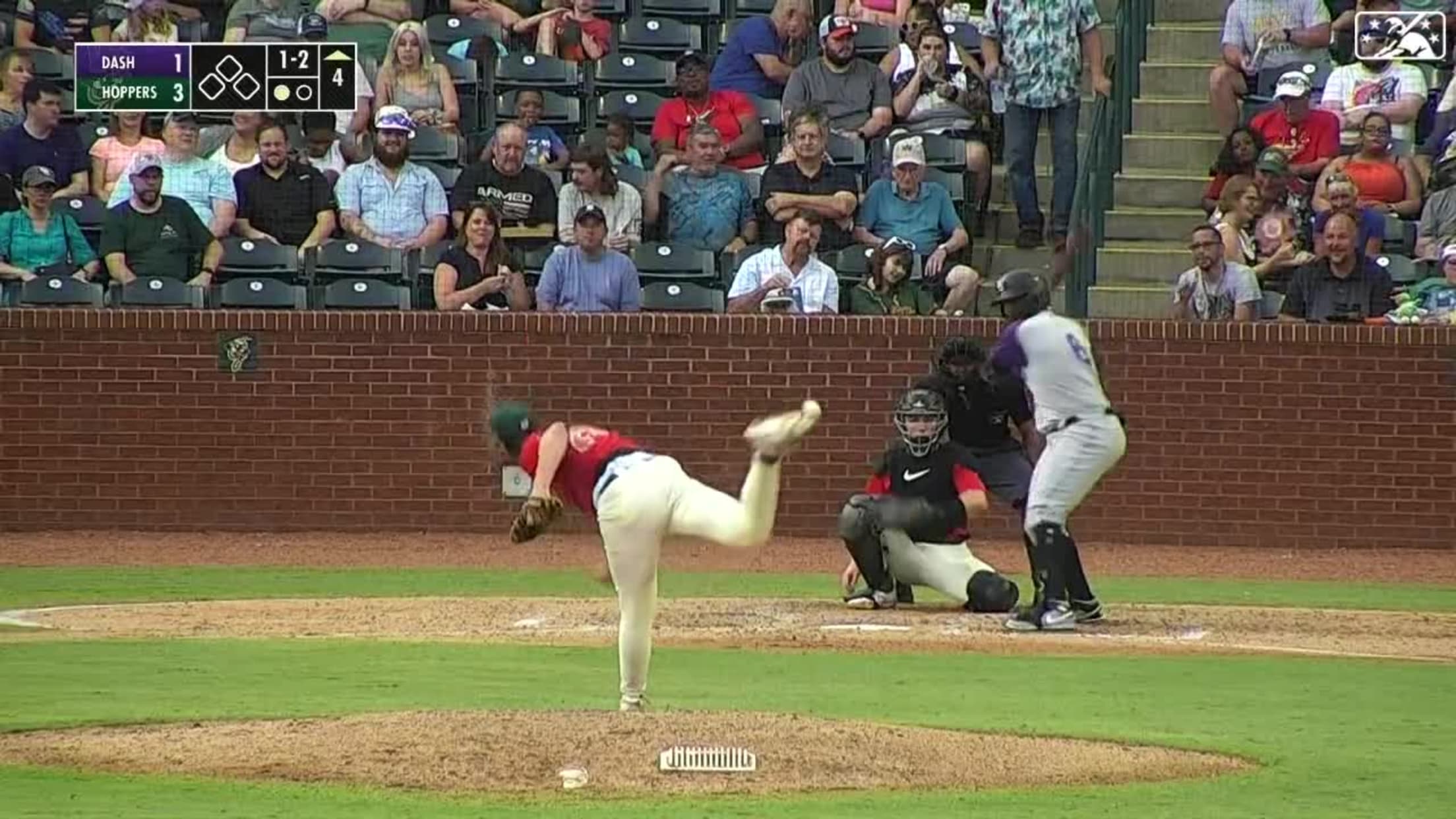 Bubba Chandler's 4th strikeout