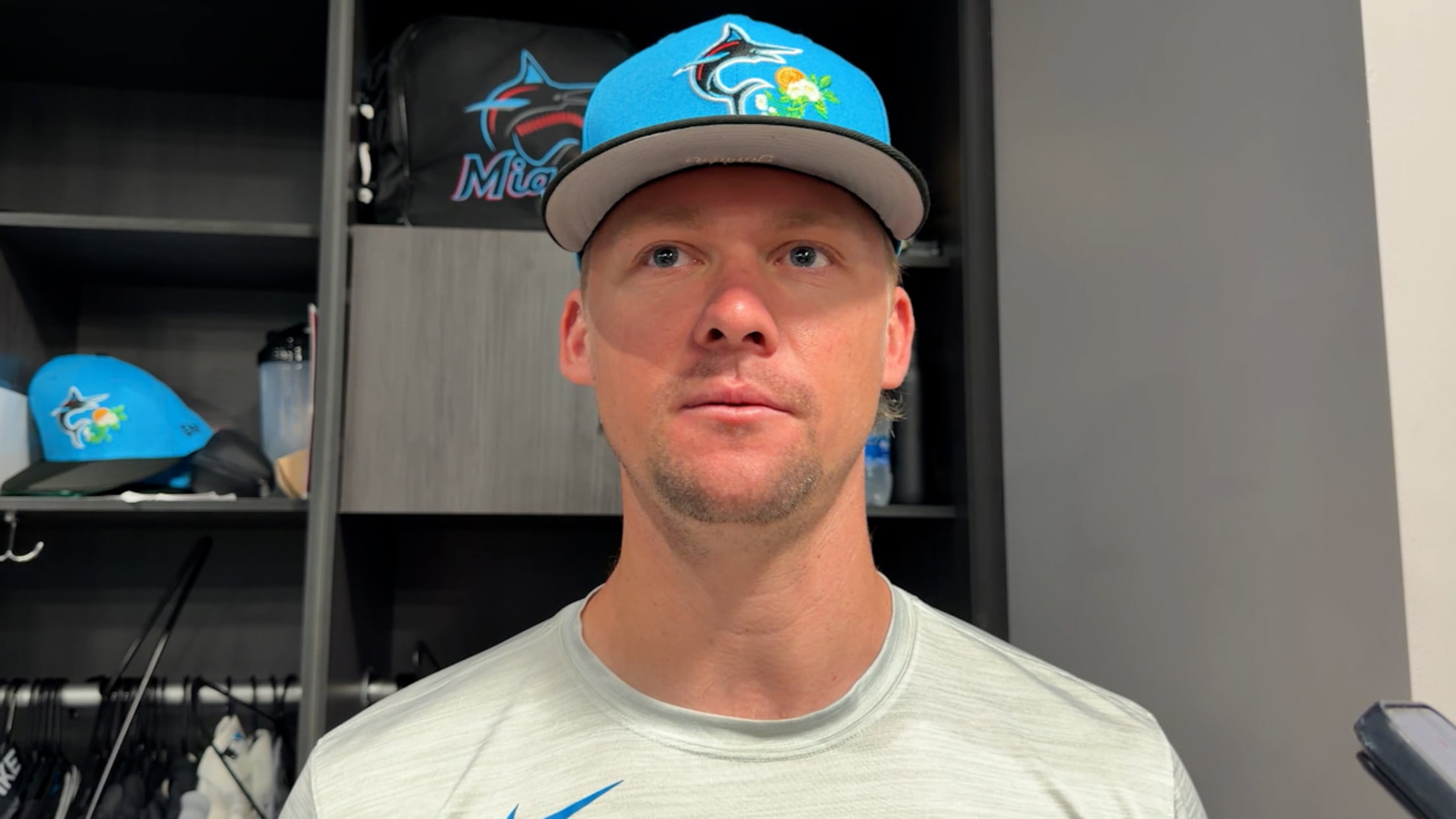 Kyle Stowers provides update on hamstring injury