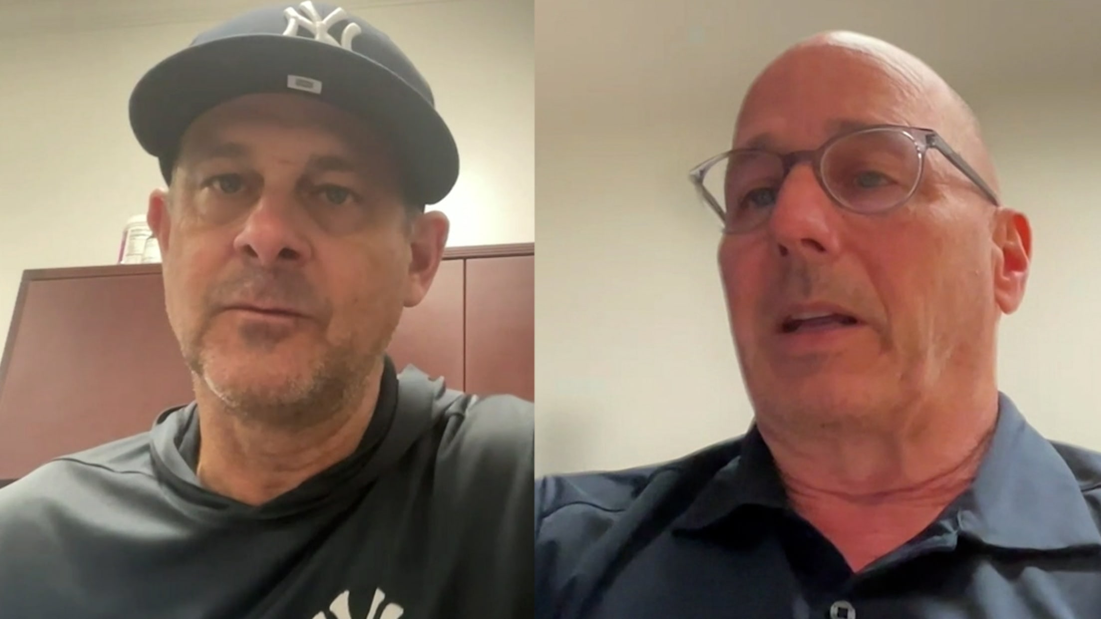 Aaron Boone, Brian Cashman on Gerrit Cole, offseason