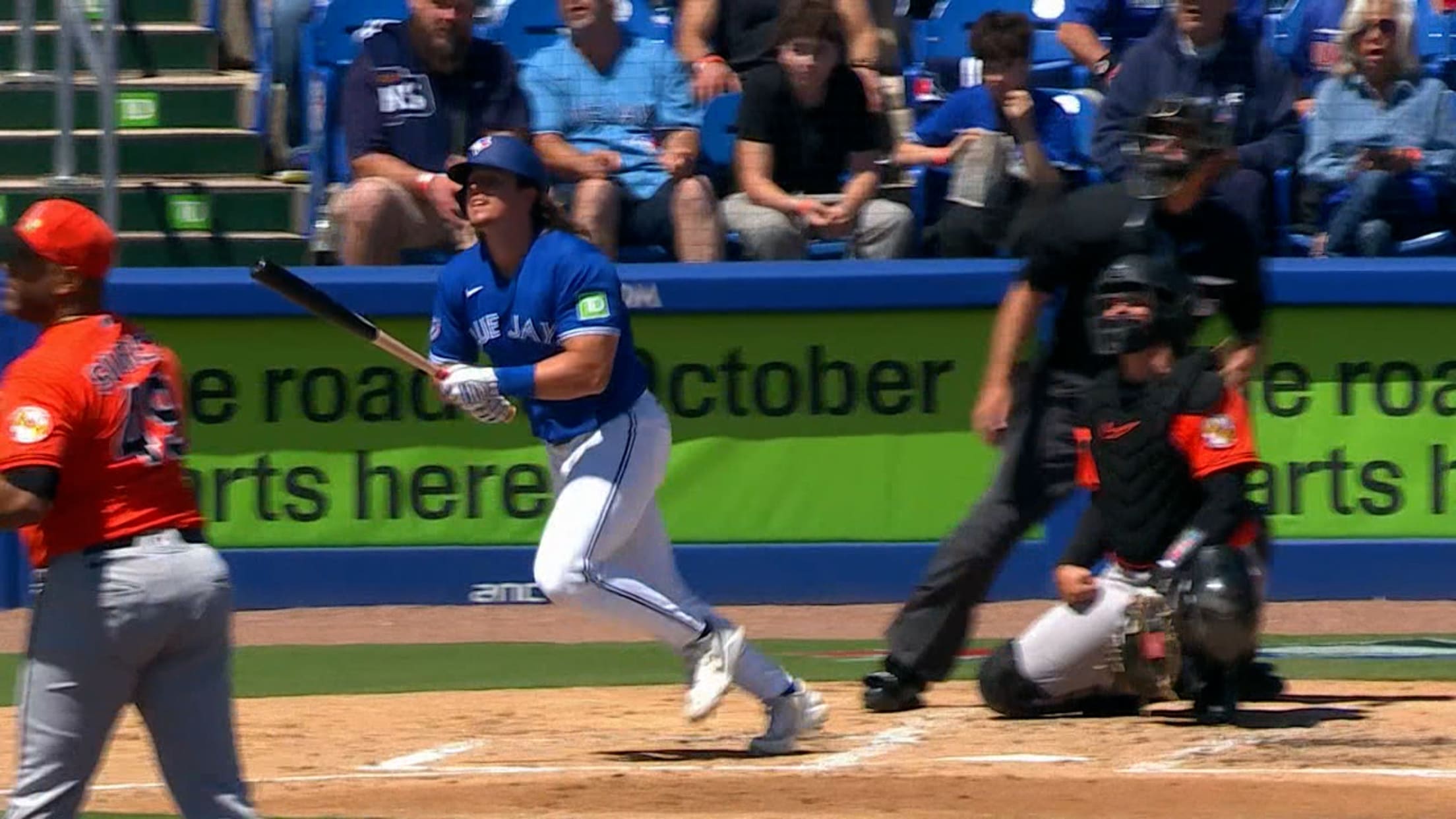 Addison Barger's solo home run 