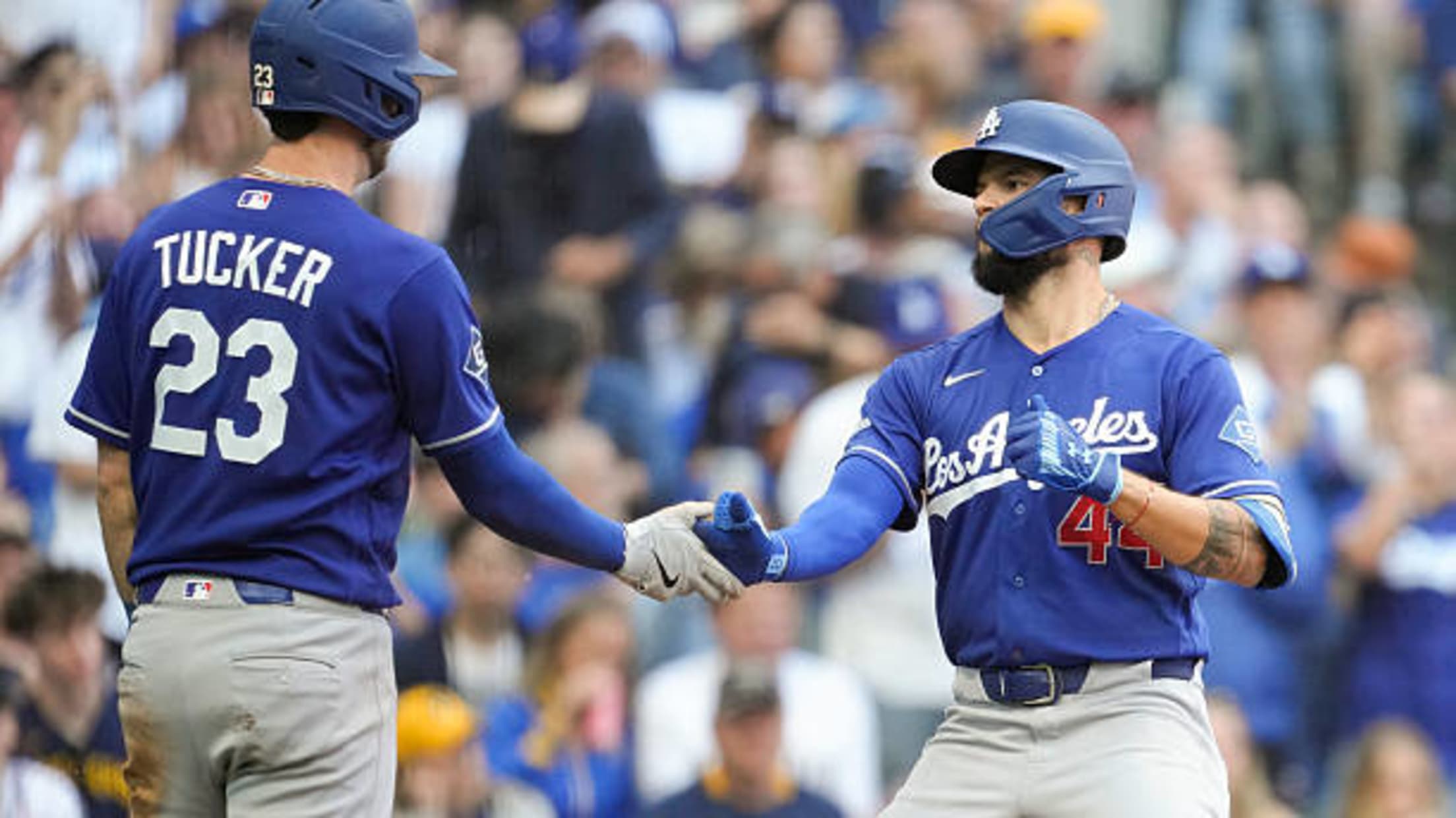 Dodgers bring home four in the 5th