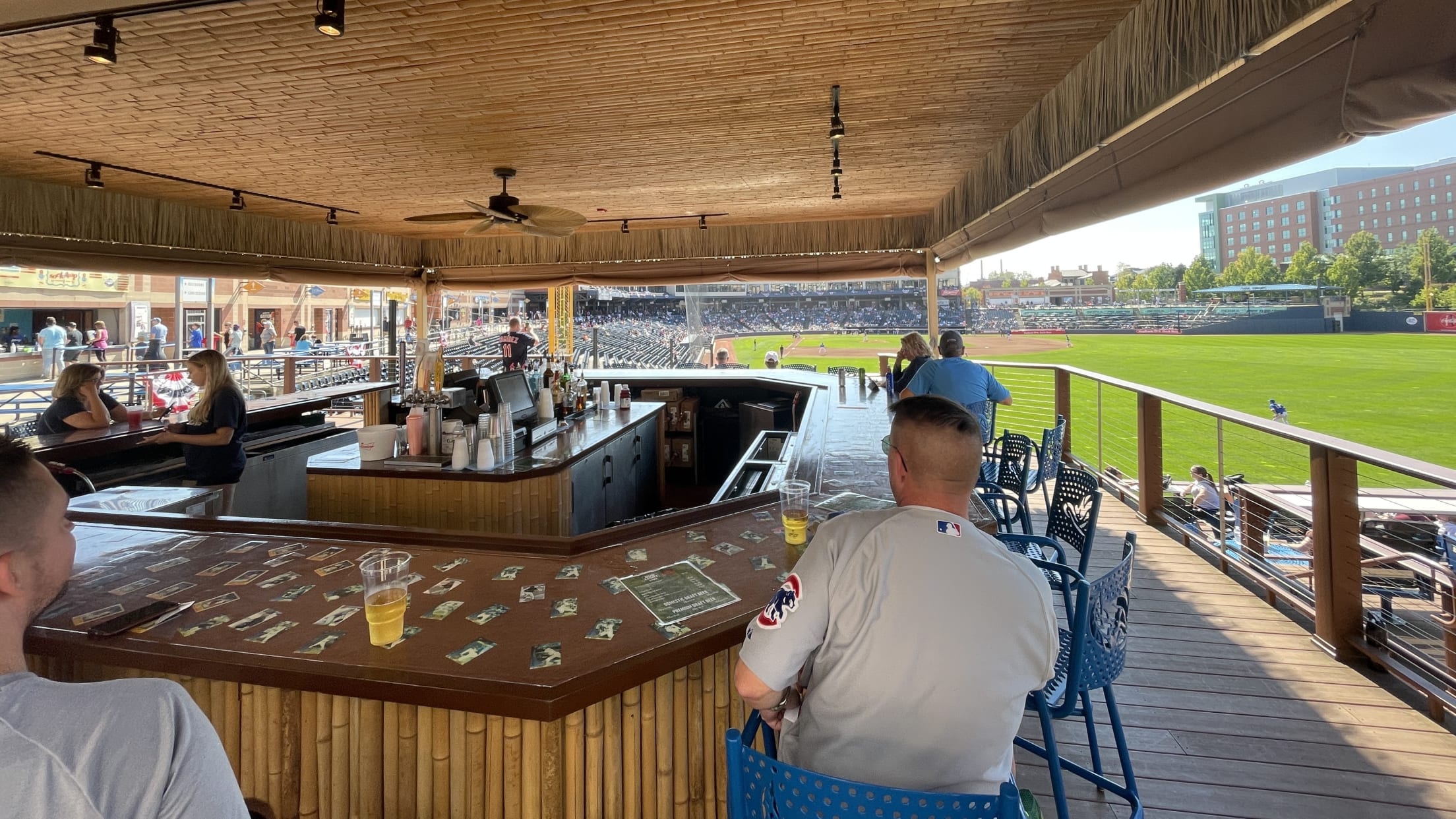 Tiki bar at Canal Park