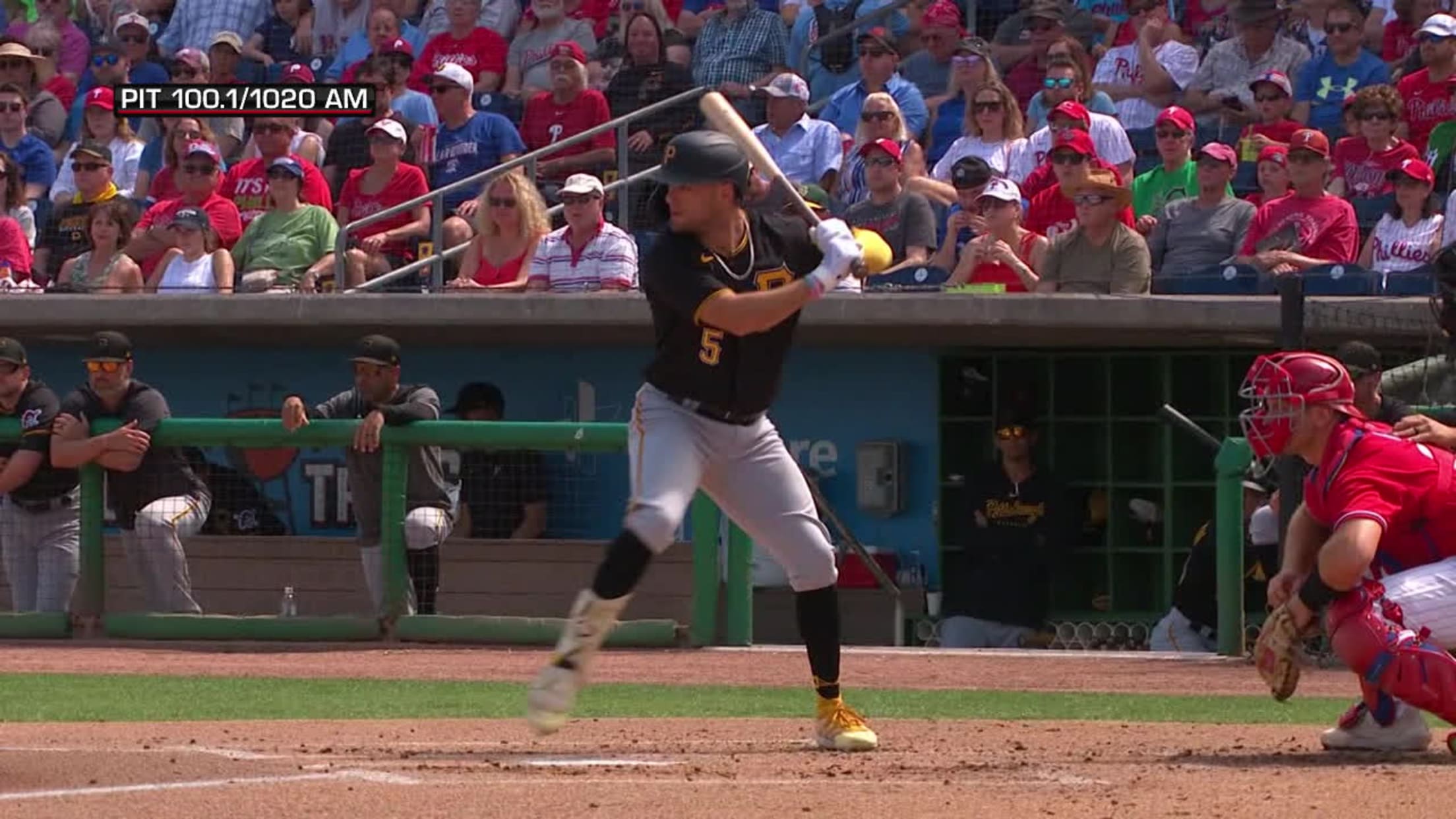 Travis Swaggerty's 2-run home run