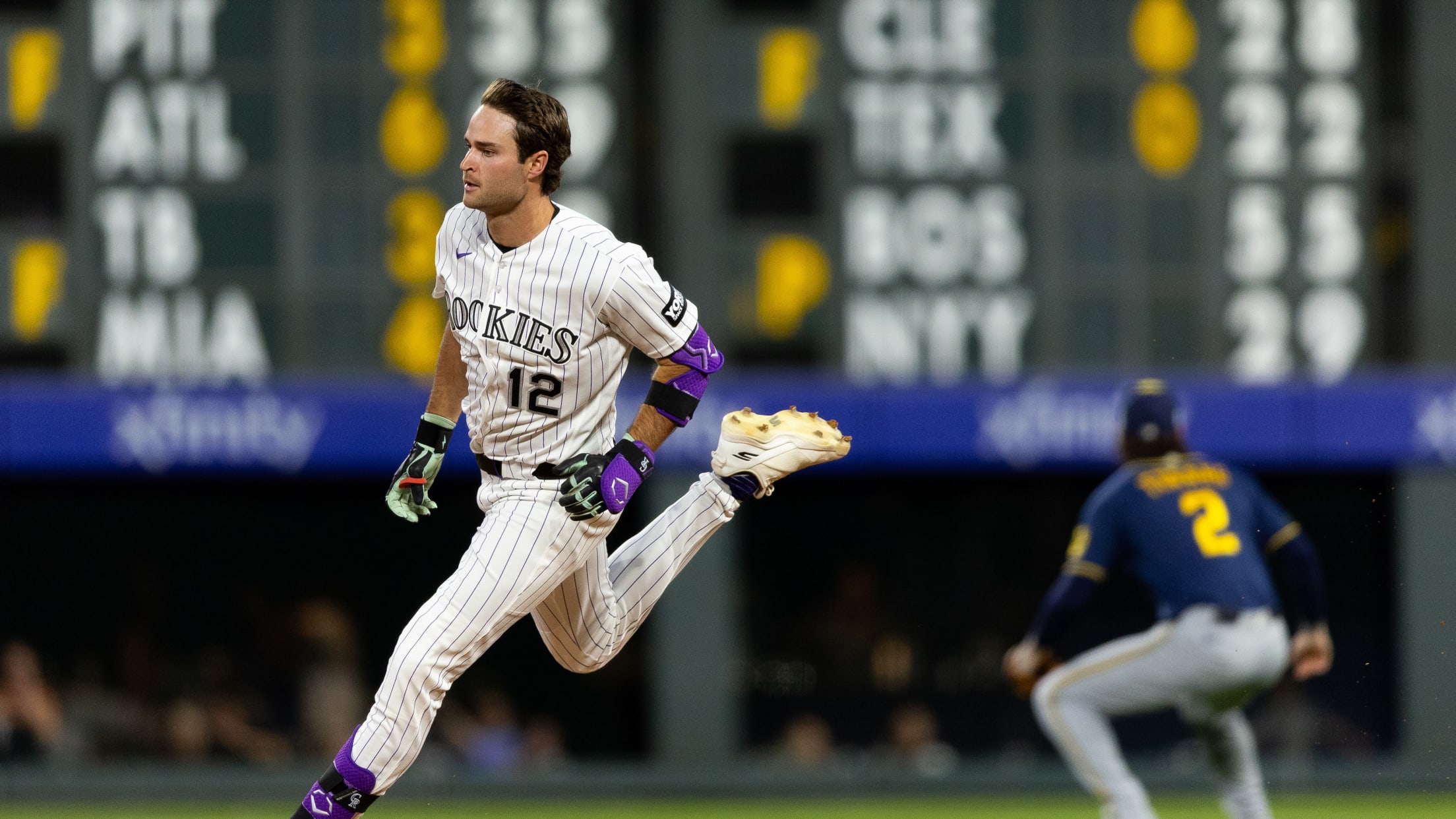 Kyle Karros' RBI double