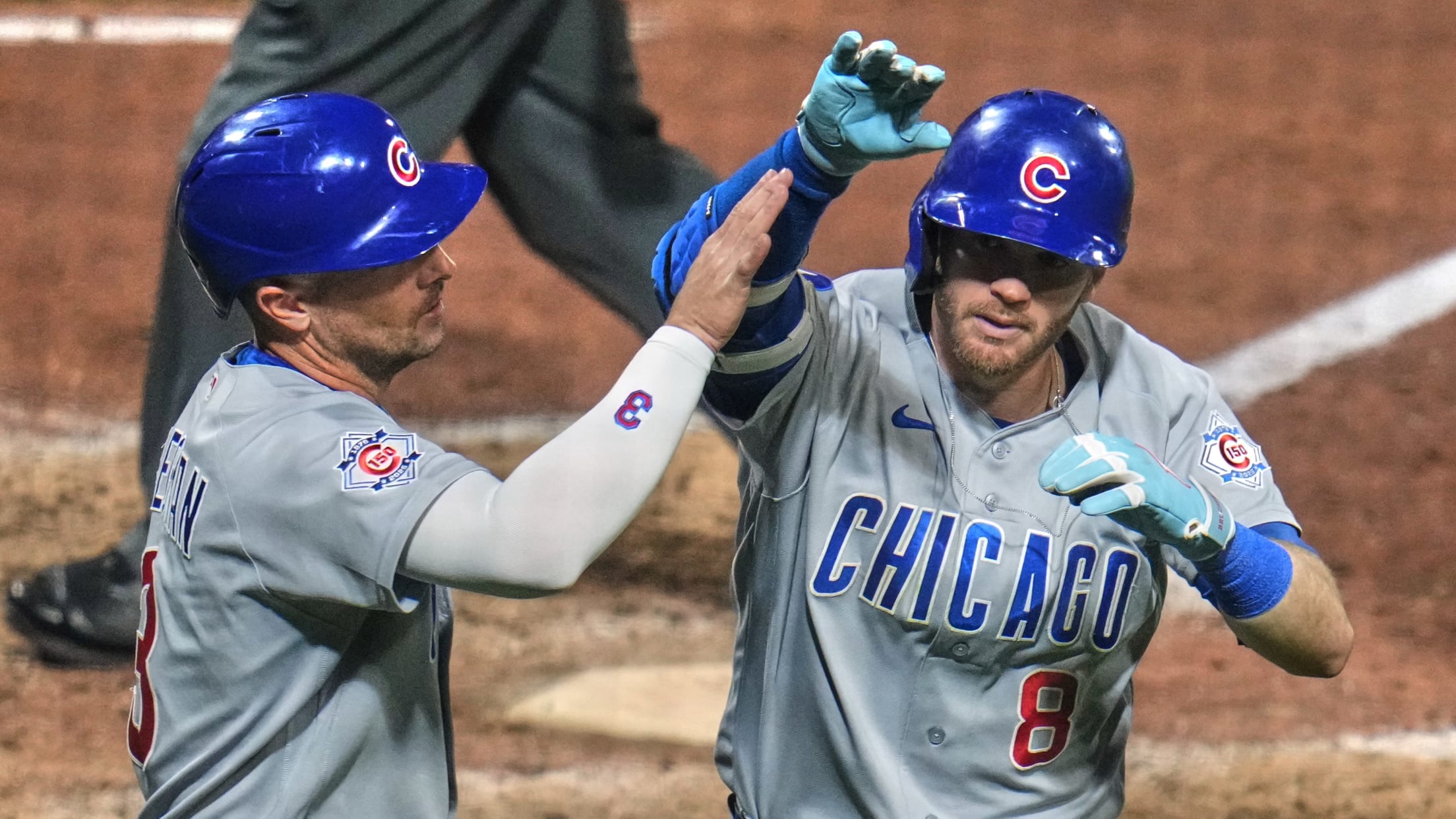 Ian Happ's two-run homer (12)