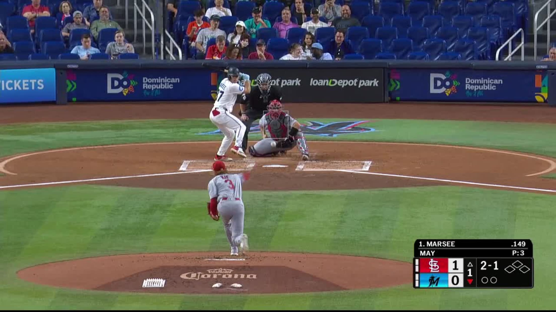 Jakob Marsee hits a home run after review (1)