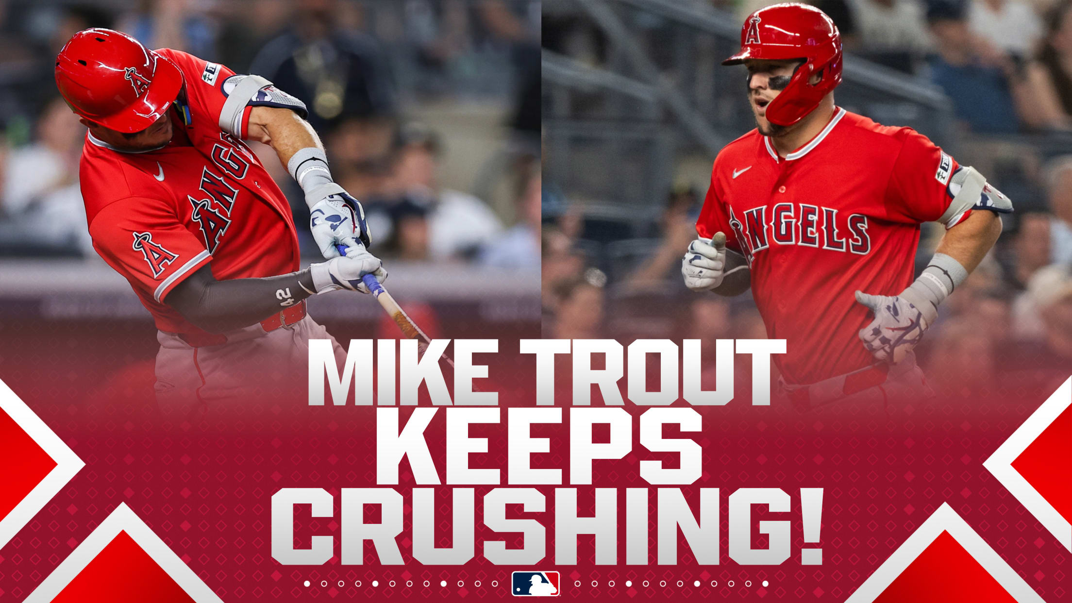 Mike Trout's two-run homer (6)