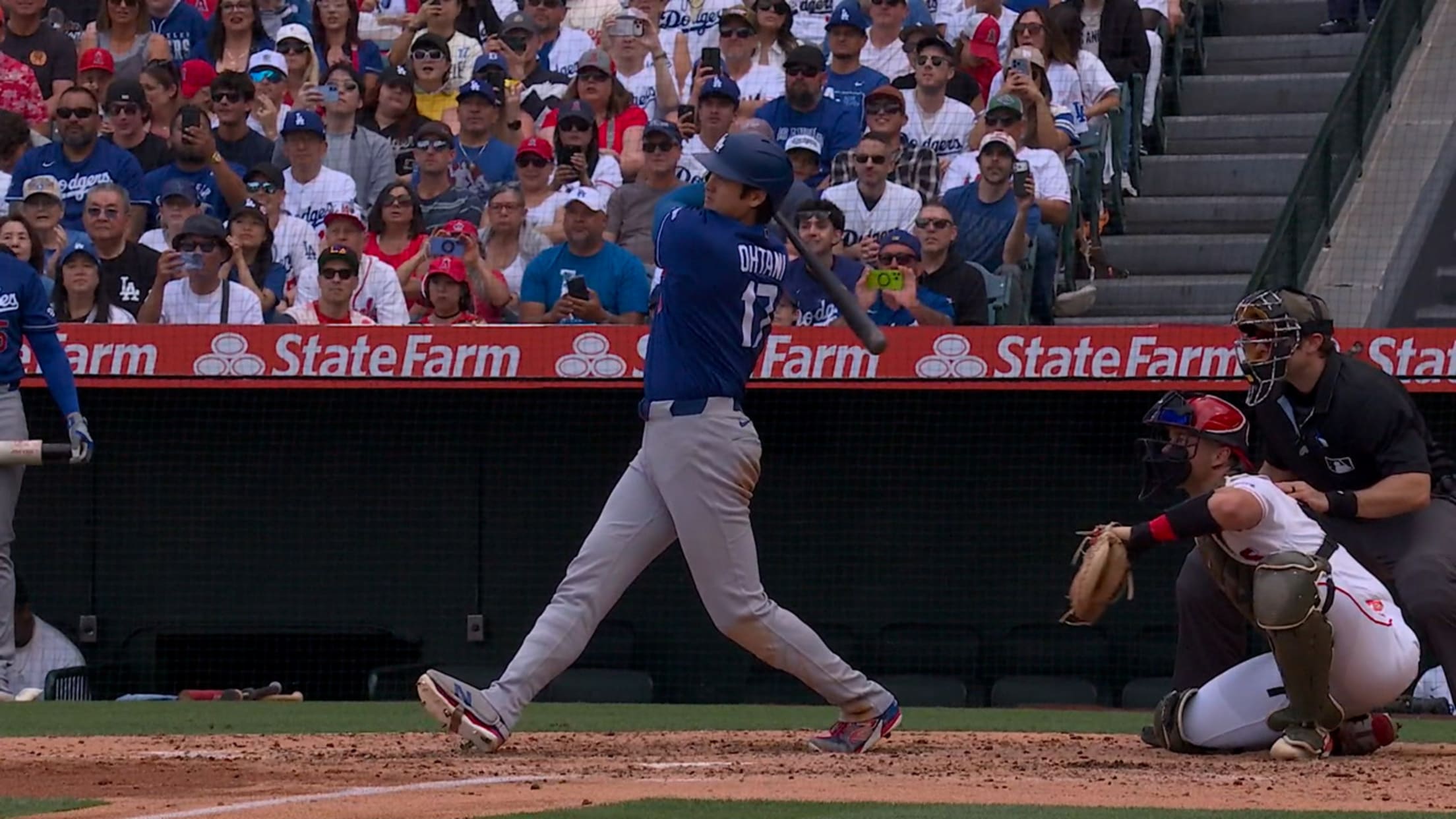 Shohei Ohtani's two-run single
