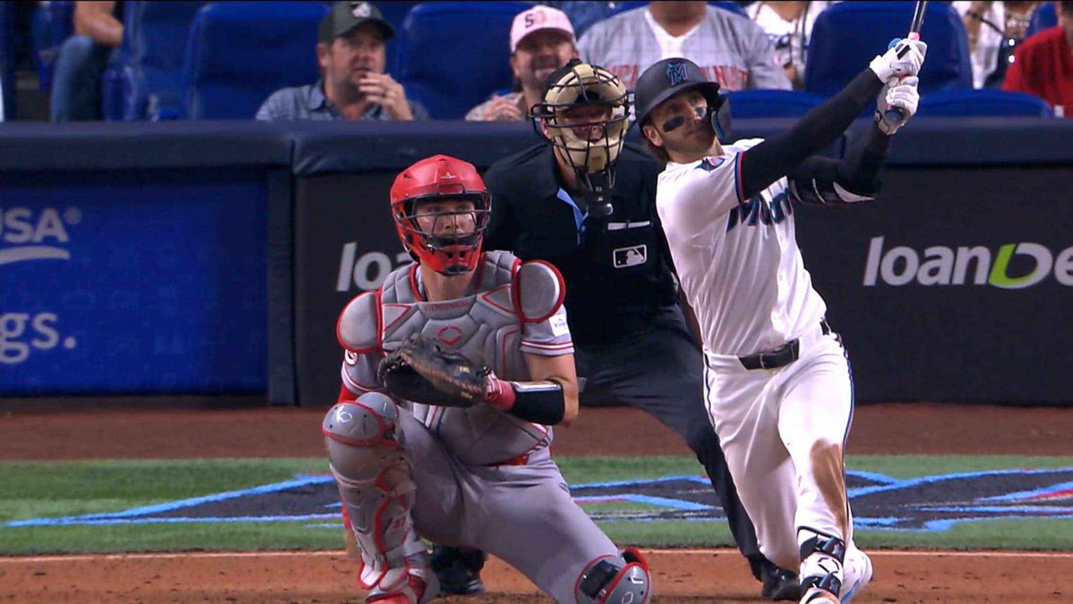 Connor Norby's first home run of the season