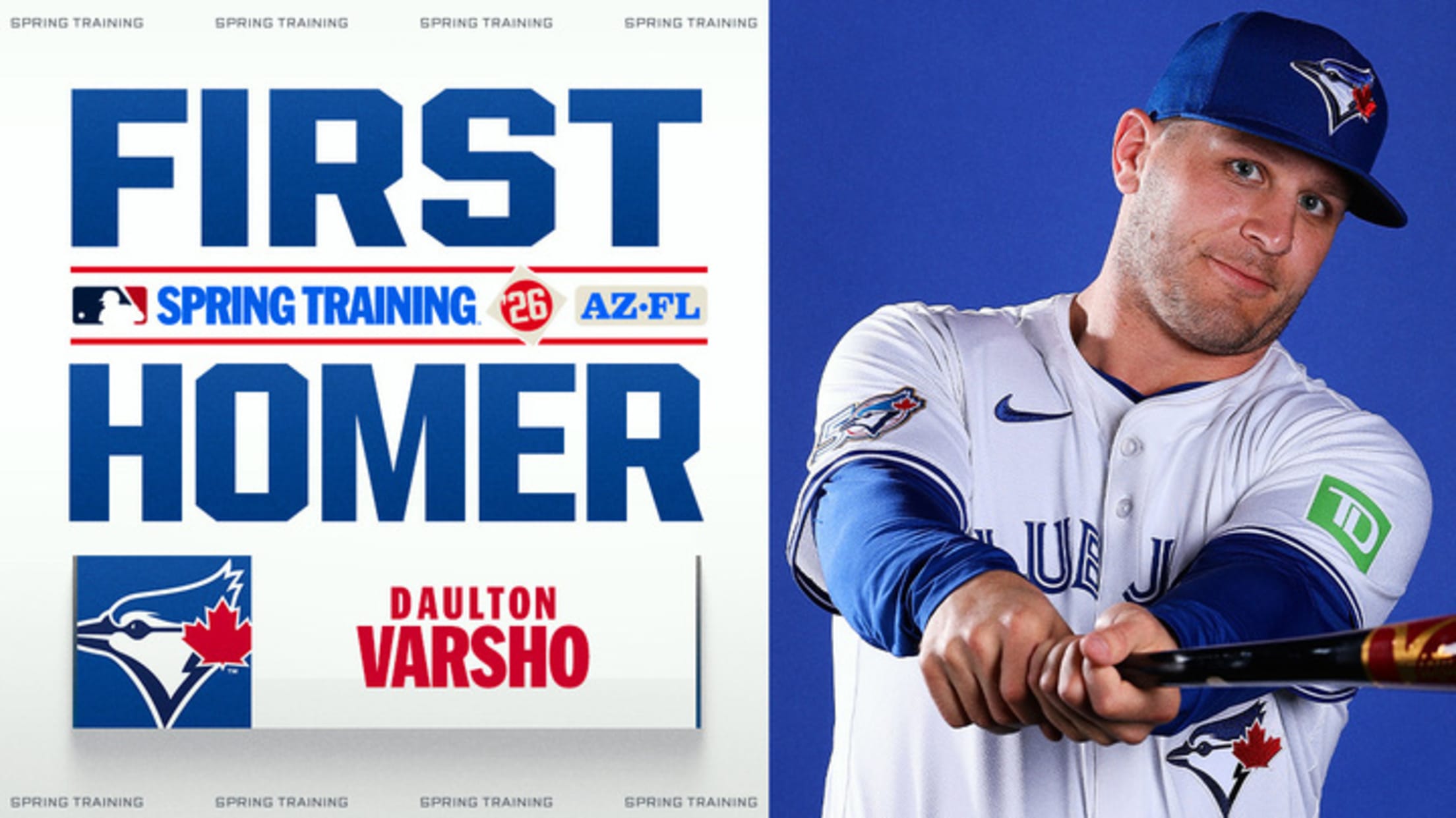 Daulton Varsho's first home run of Spring Training