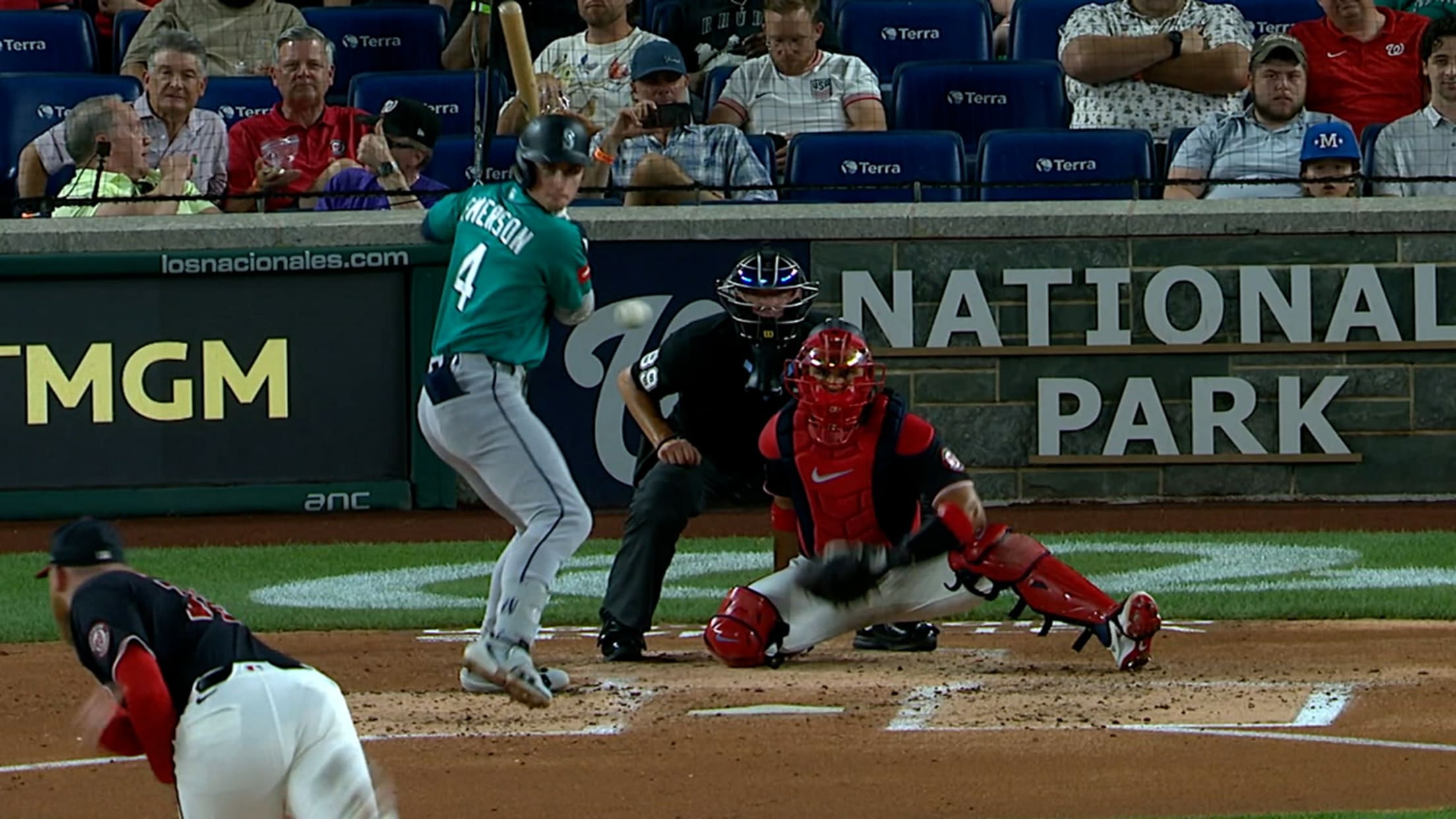Colt Emerson's two-run homer (5)