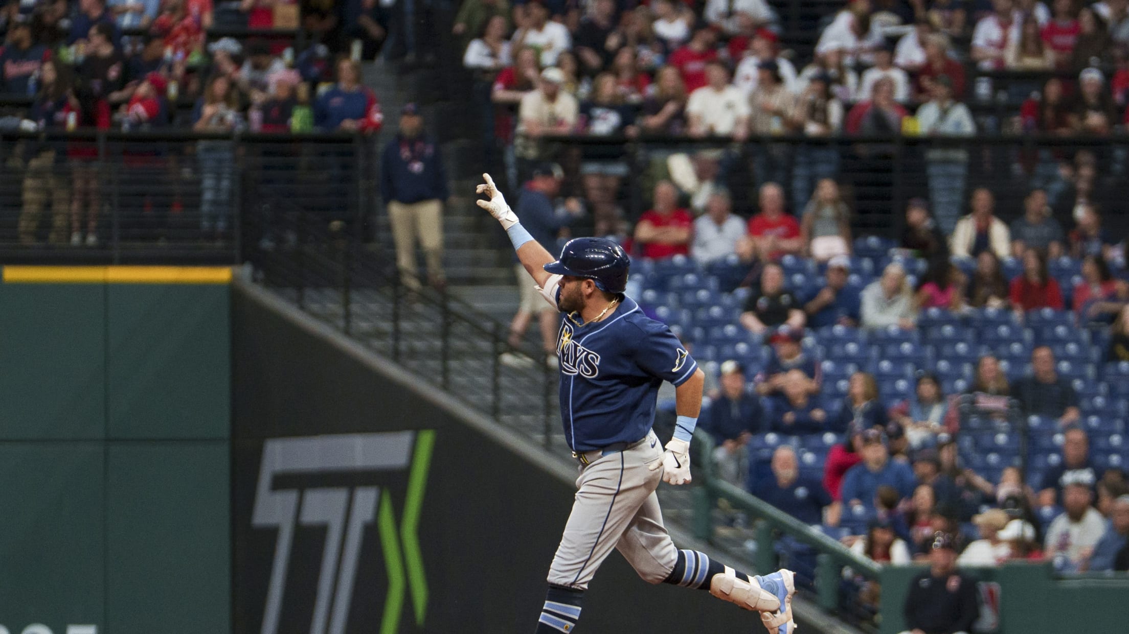 Rays score three unanswered runs to defeat Guardians