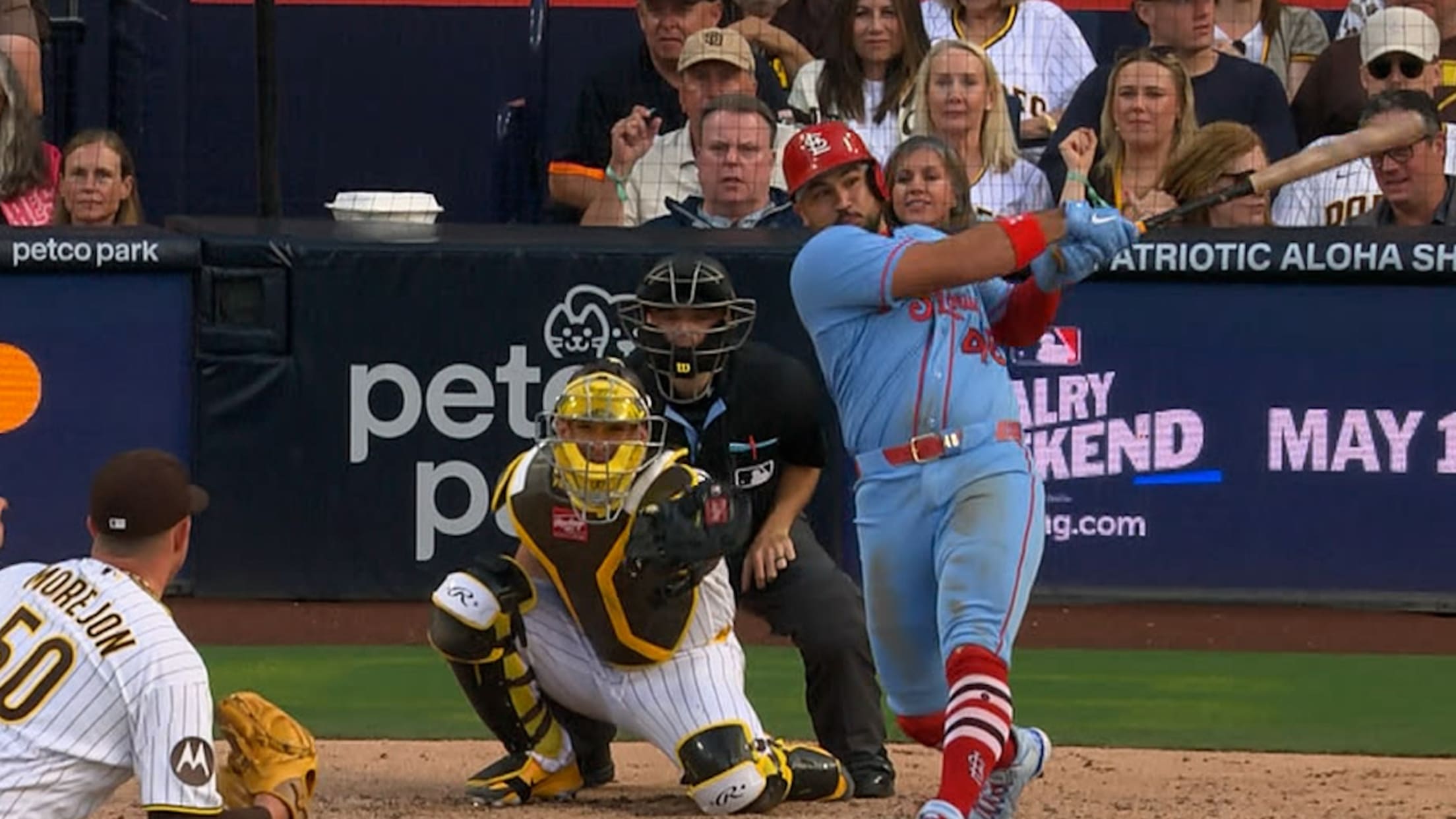 Iván Herrera's RBI double