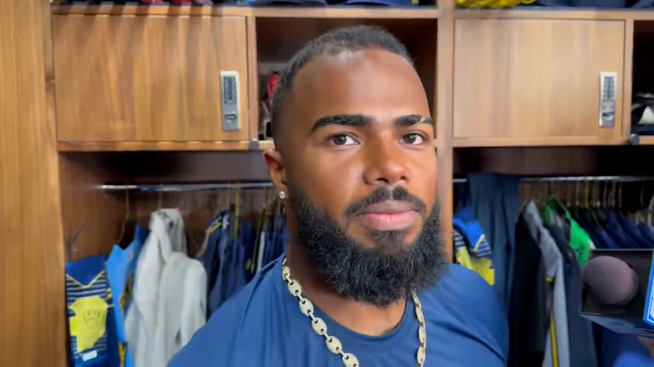 Luis Rengifo discusses excitement for Brewers