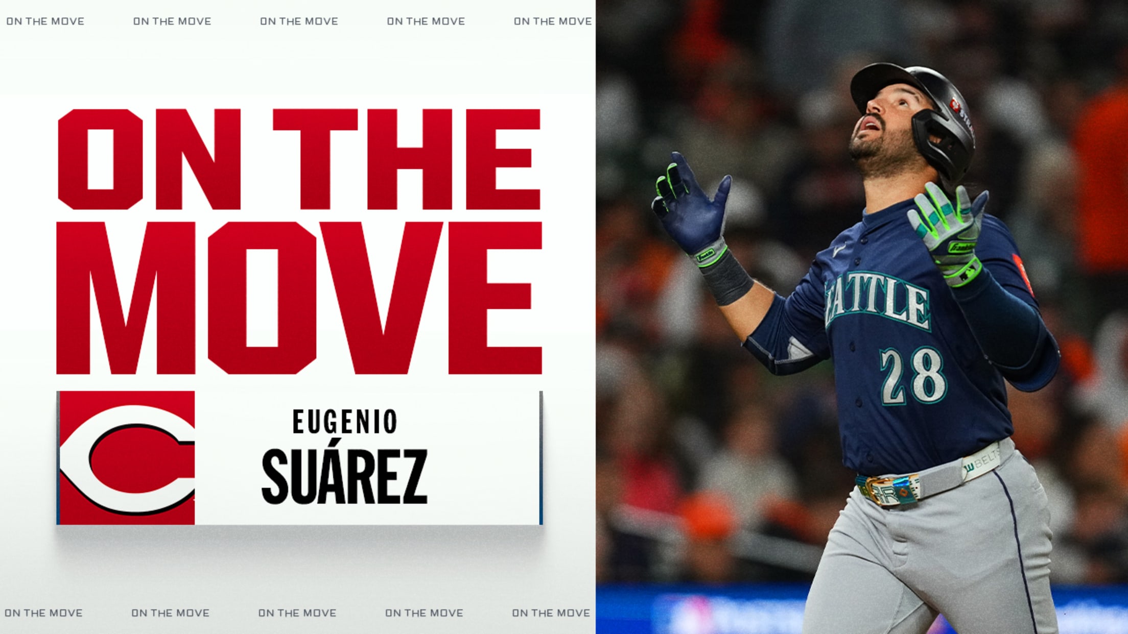 Eugenio Suárez signs with the Reds