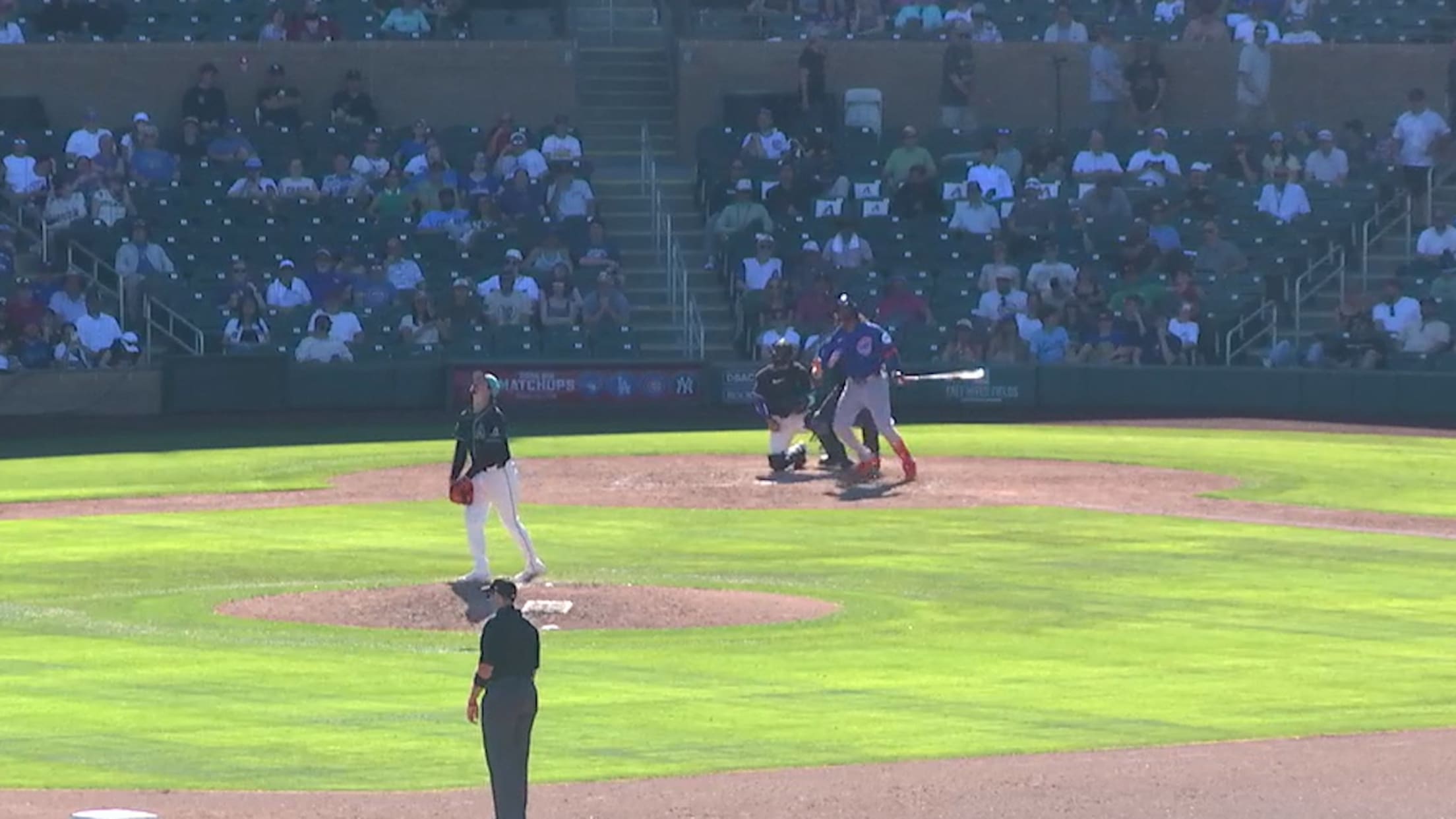 Kevin Alcántara's two-run home run