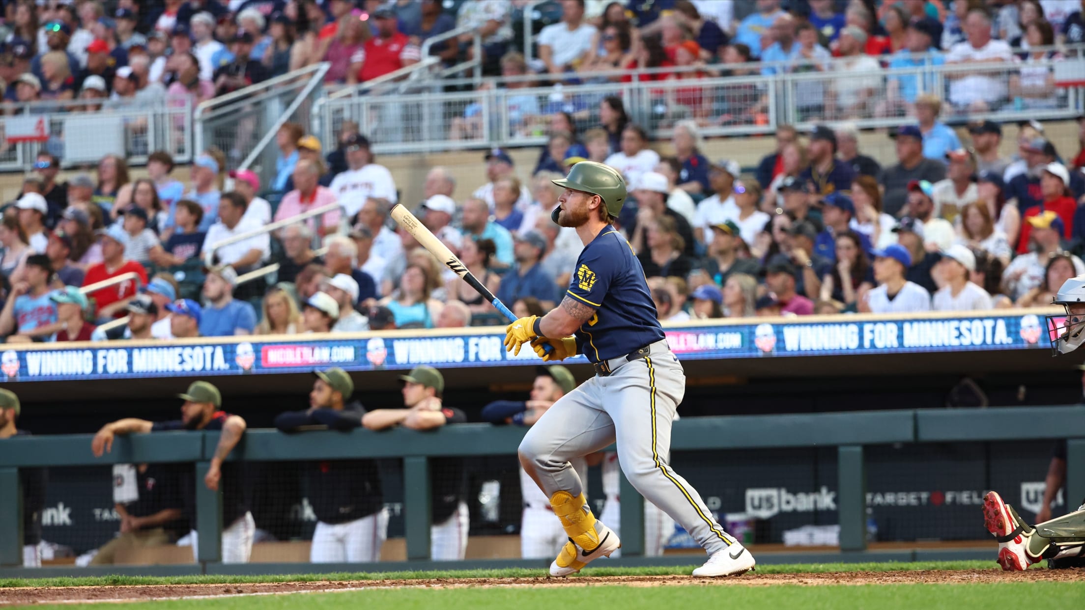 Jake Bauers' go-ahead RBI double