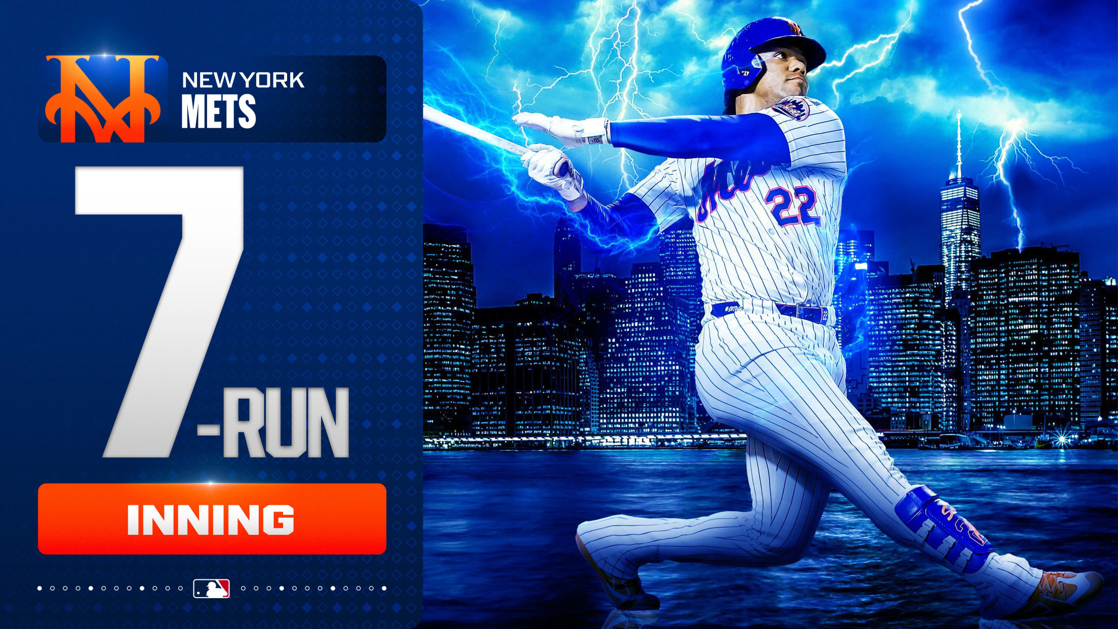 Mets erupt for seven runs in the 4th