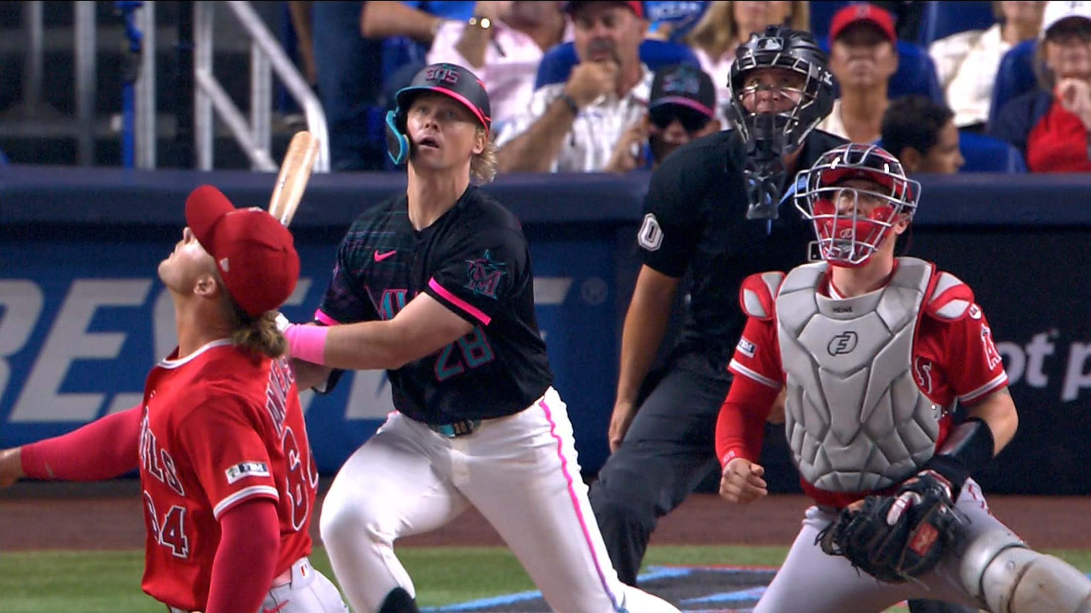 Kyle Stowers' four-hit game