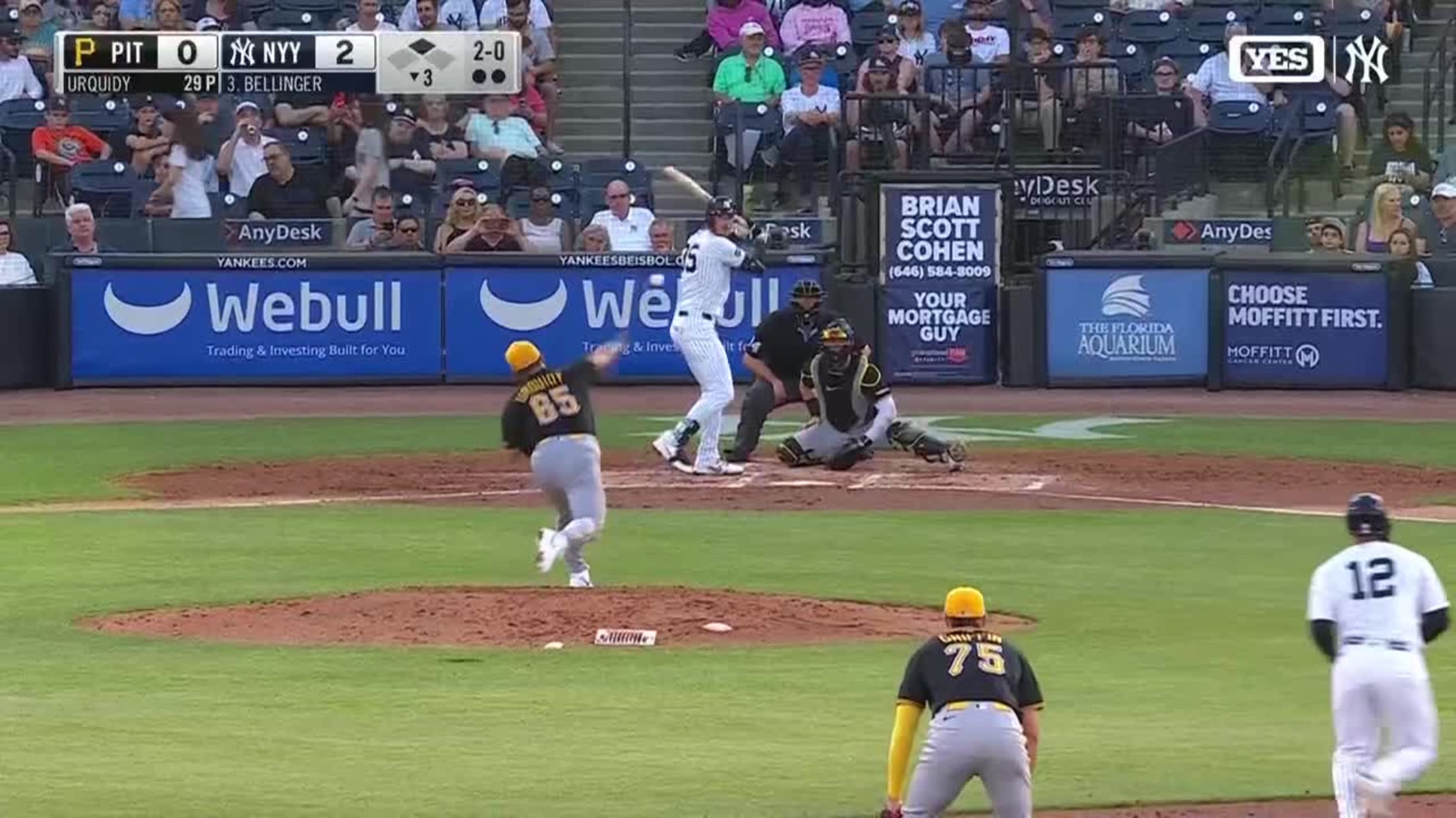 Doble productor de Cody Bellinger